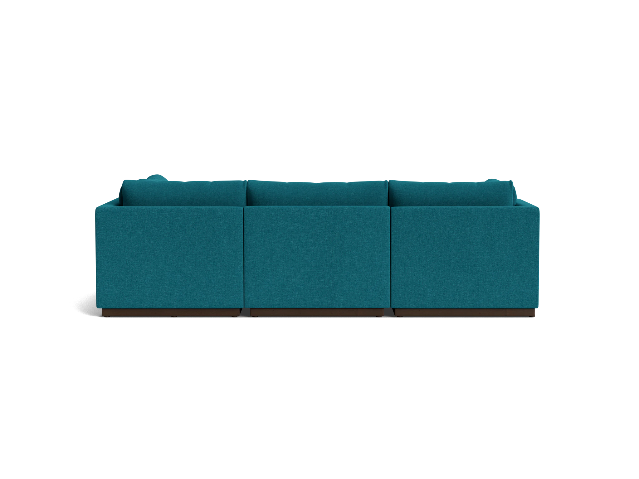 holt armless sofa sectional %285 piece%29 key largo zenith teal