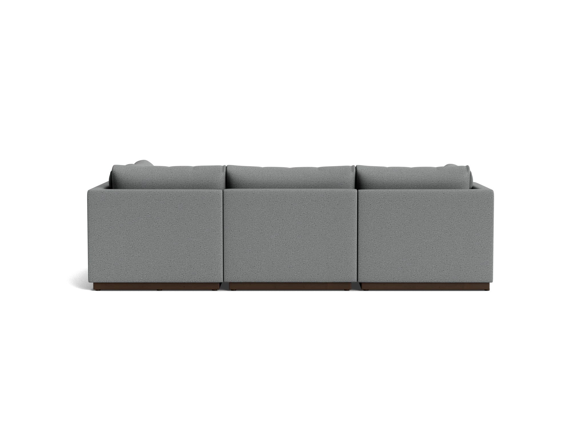 holt armless sofa sectional %285 piece%29 essence ash