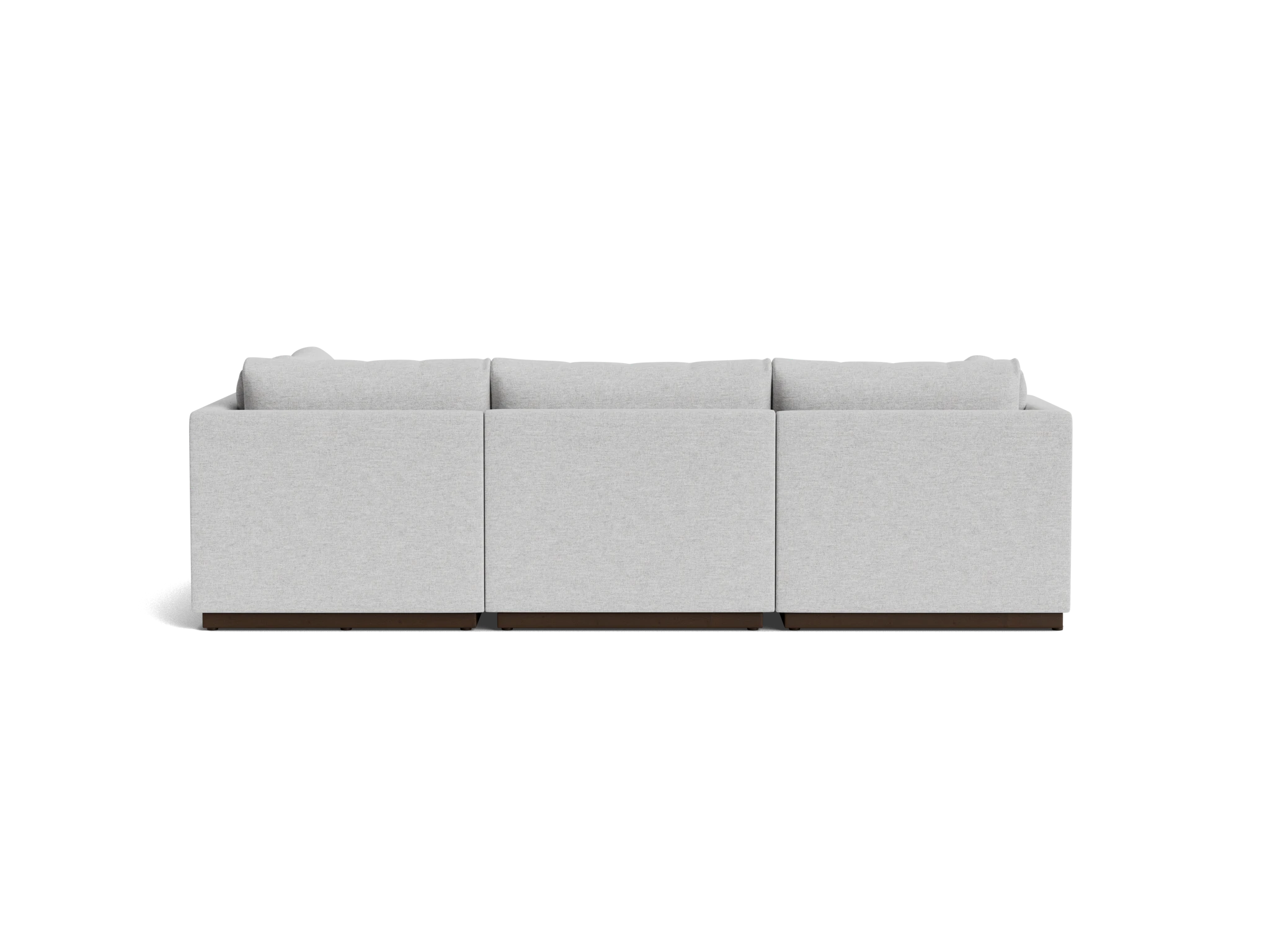 holt armless sofa sectional %285 piece%29 milo dove