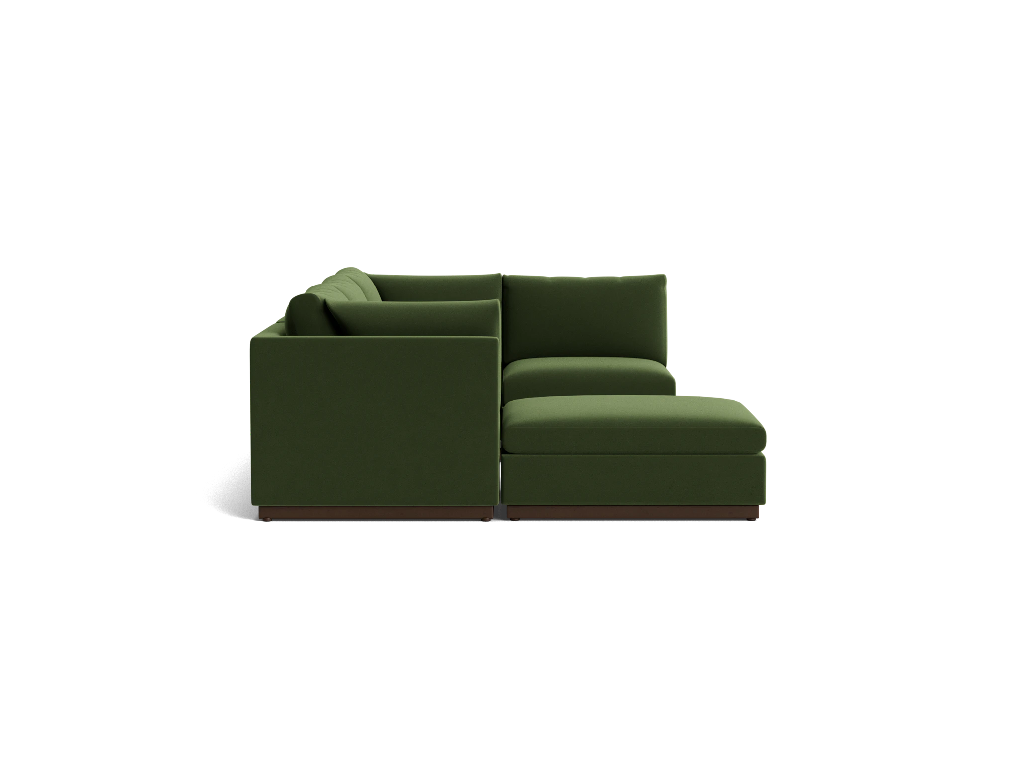 holt armless sofa sectional %285 piece%29 royale forest