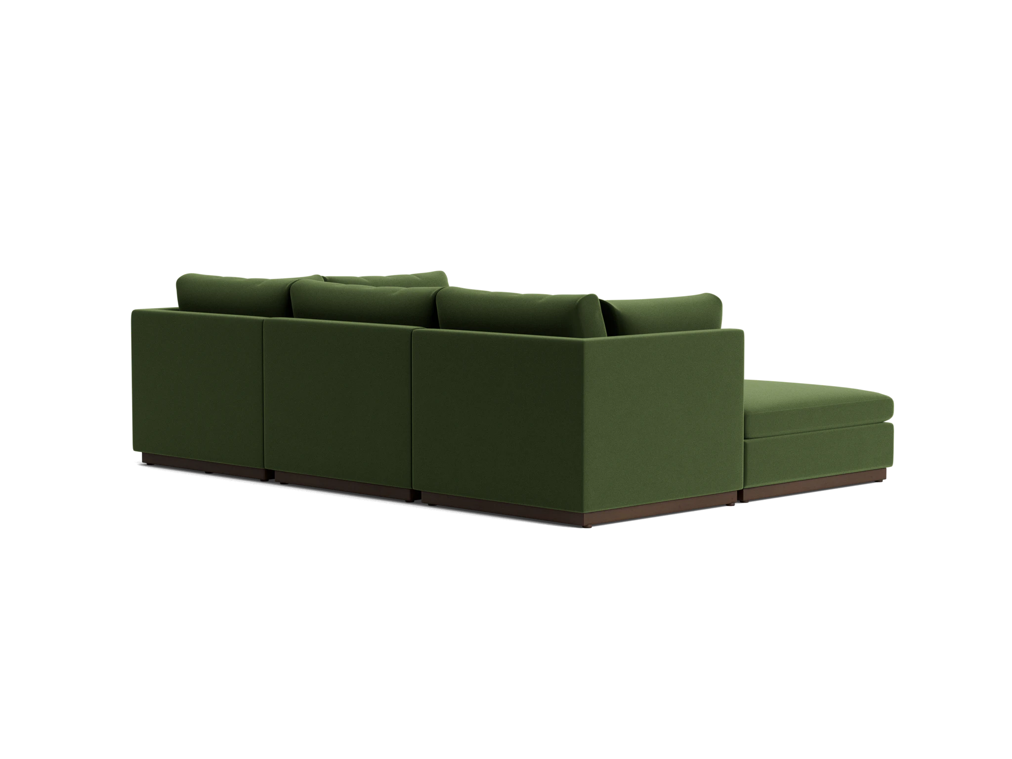 holt armless sofa sectional %285 piece%29 royale forest