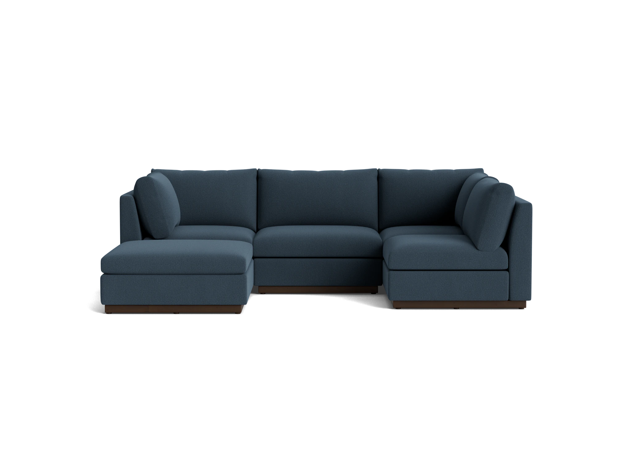 holt armless sofa sectional %285 piece%29 faithful indigo
