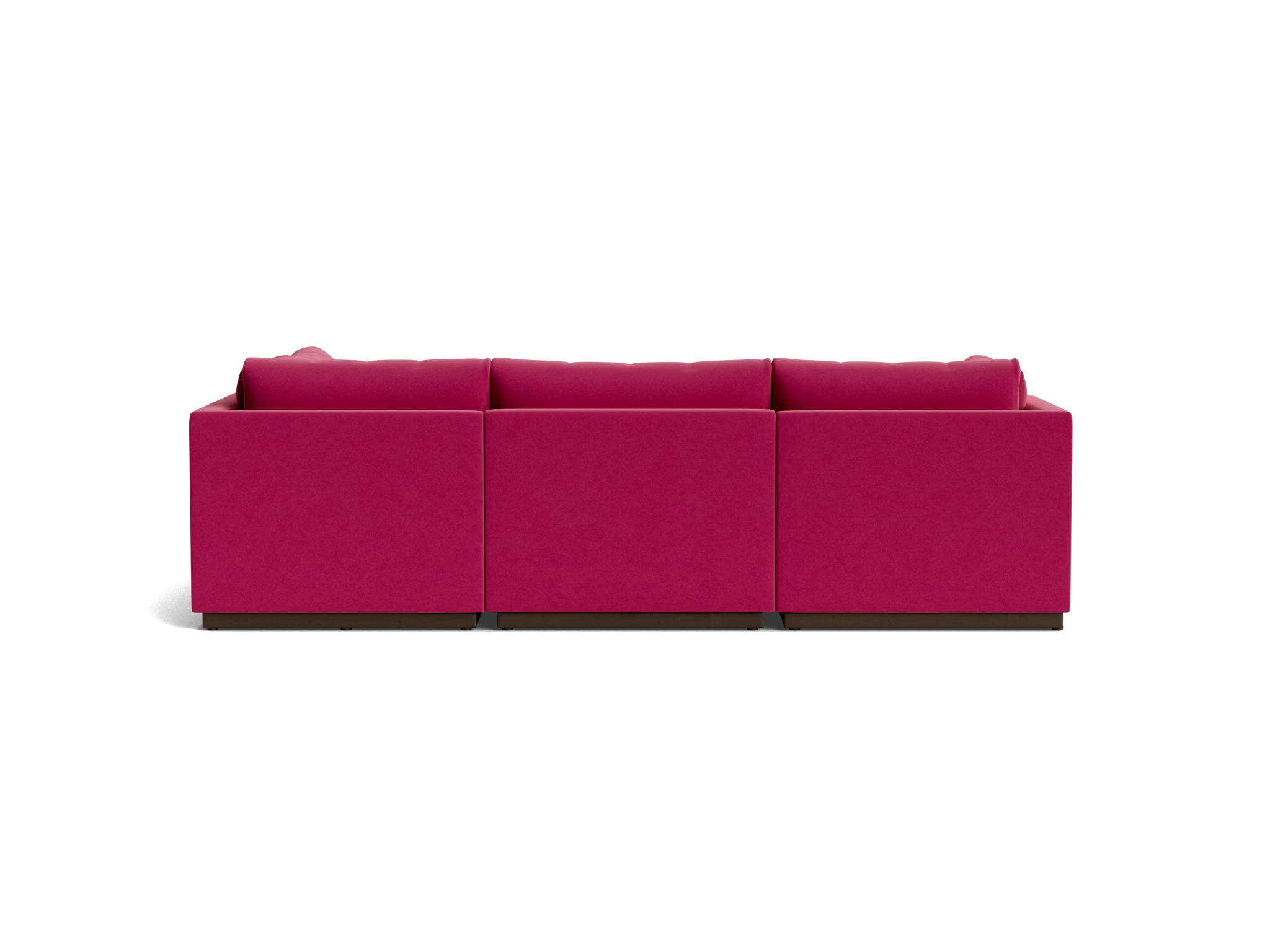 holt armless sofa sectional %285 piece%29 royale berry