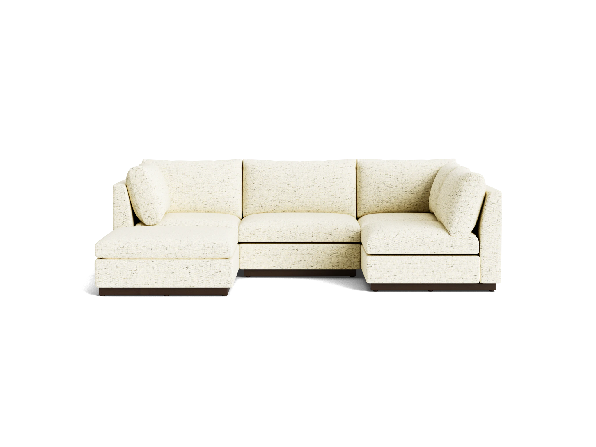 holt armless sofa sectional %285 piece%29 nico oyster