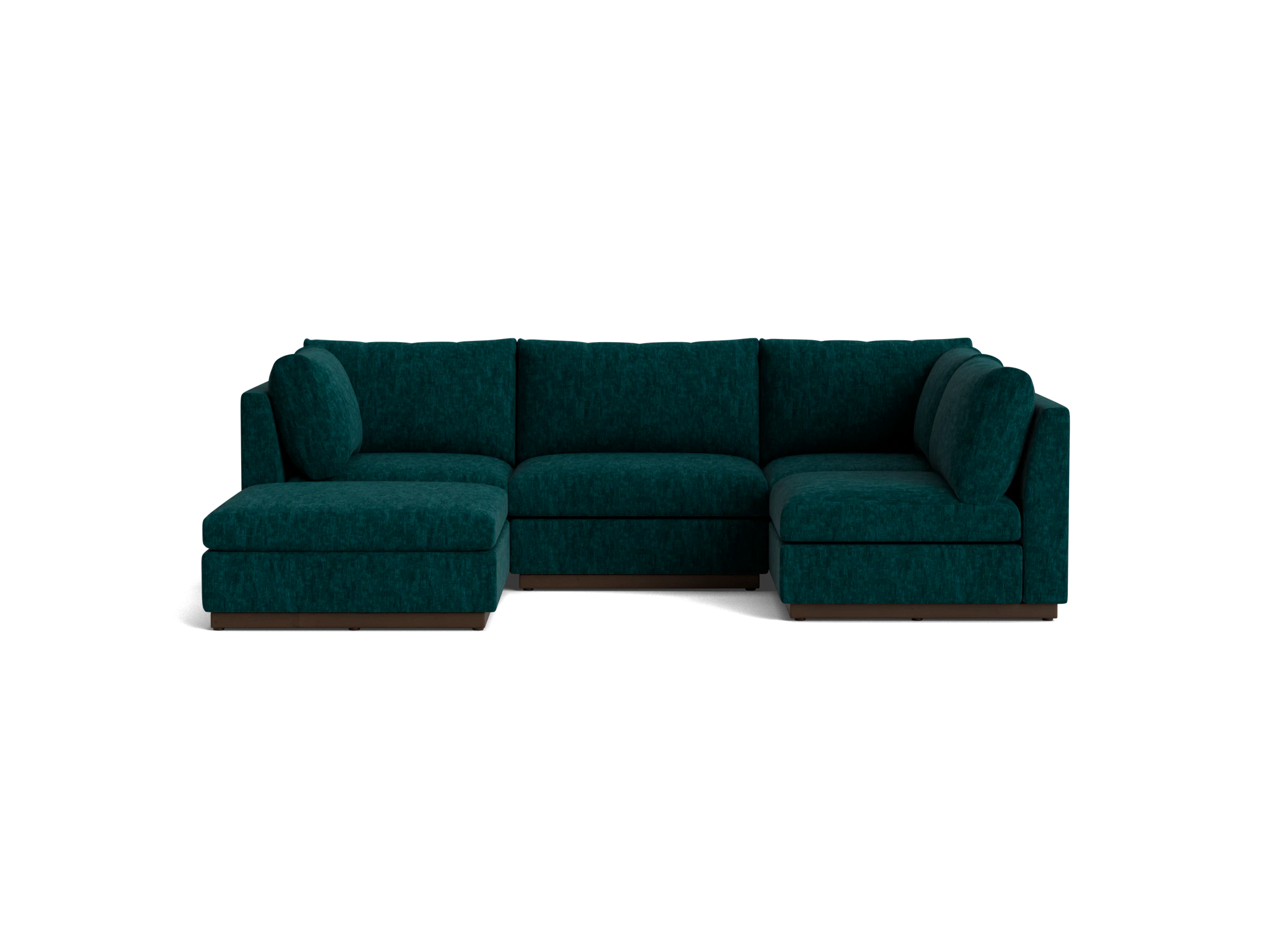 holt armless sofa sectional %285 piece%29 crave greenery