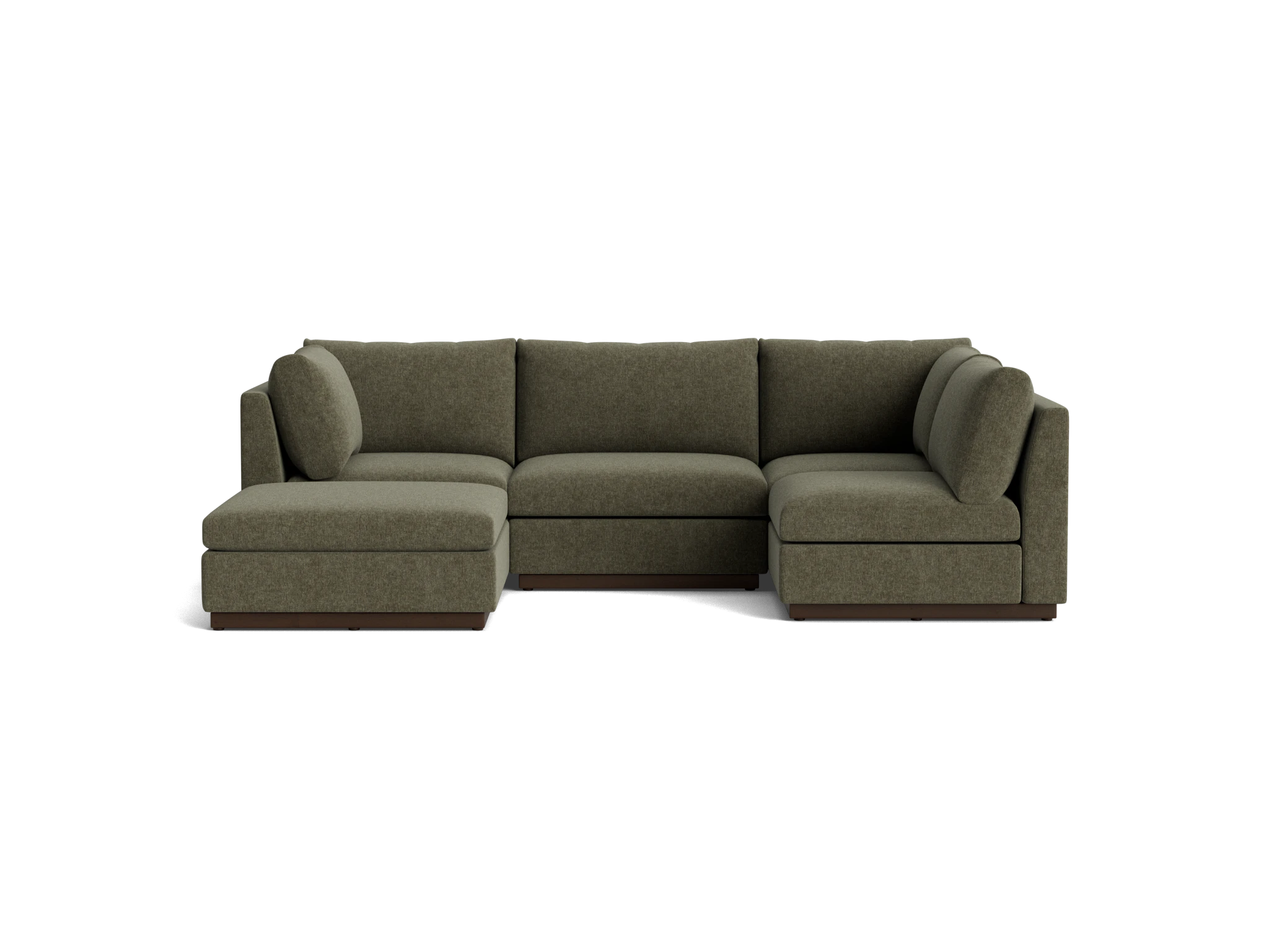 holt armless sofa sectional %285 piece%29 kenley spruce