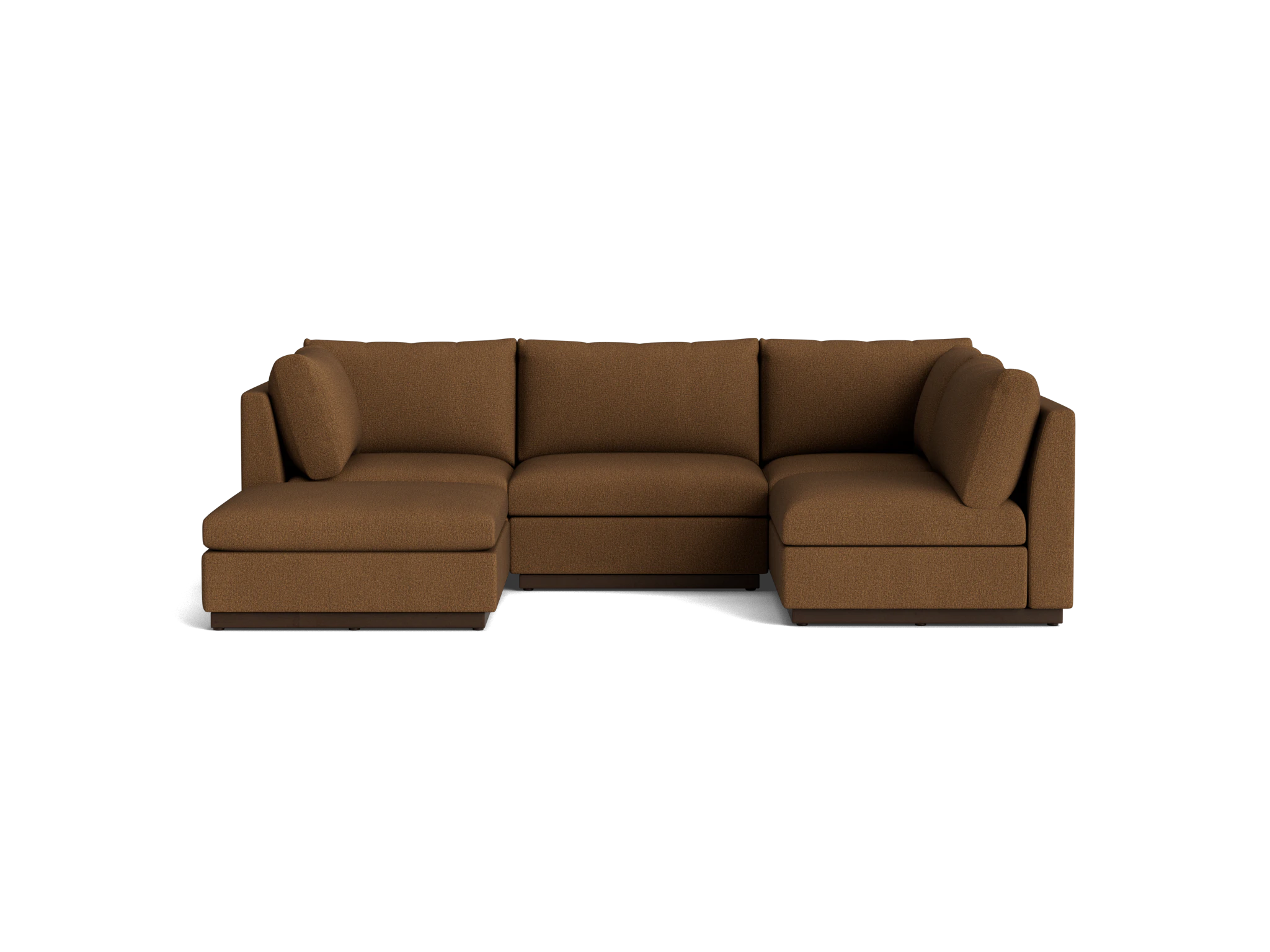 holt armless sofa sectional %285 piece%29 faithful mocha