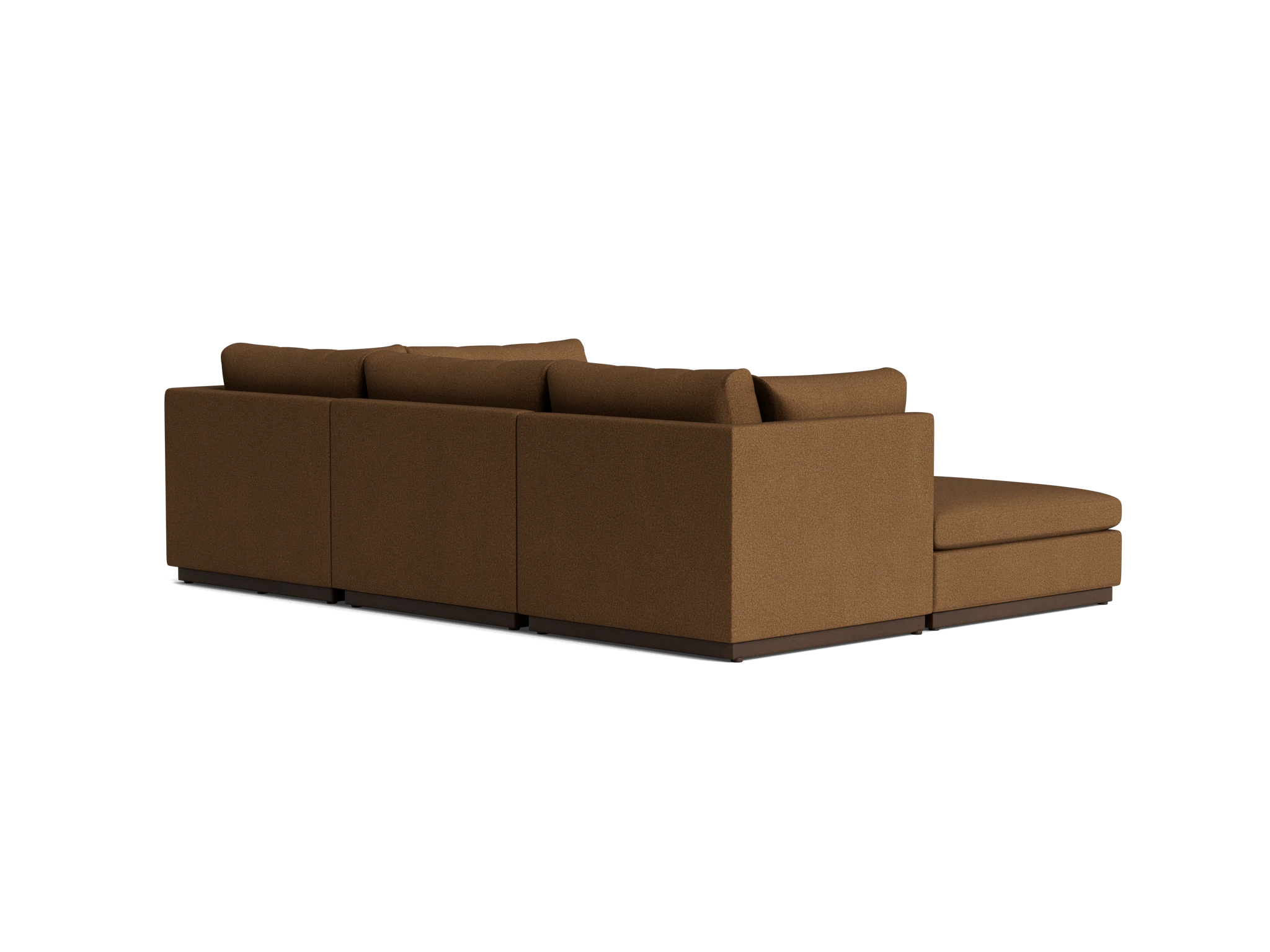 holt armless sofa sectional %285 piece%29 faithful mocha