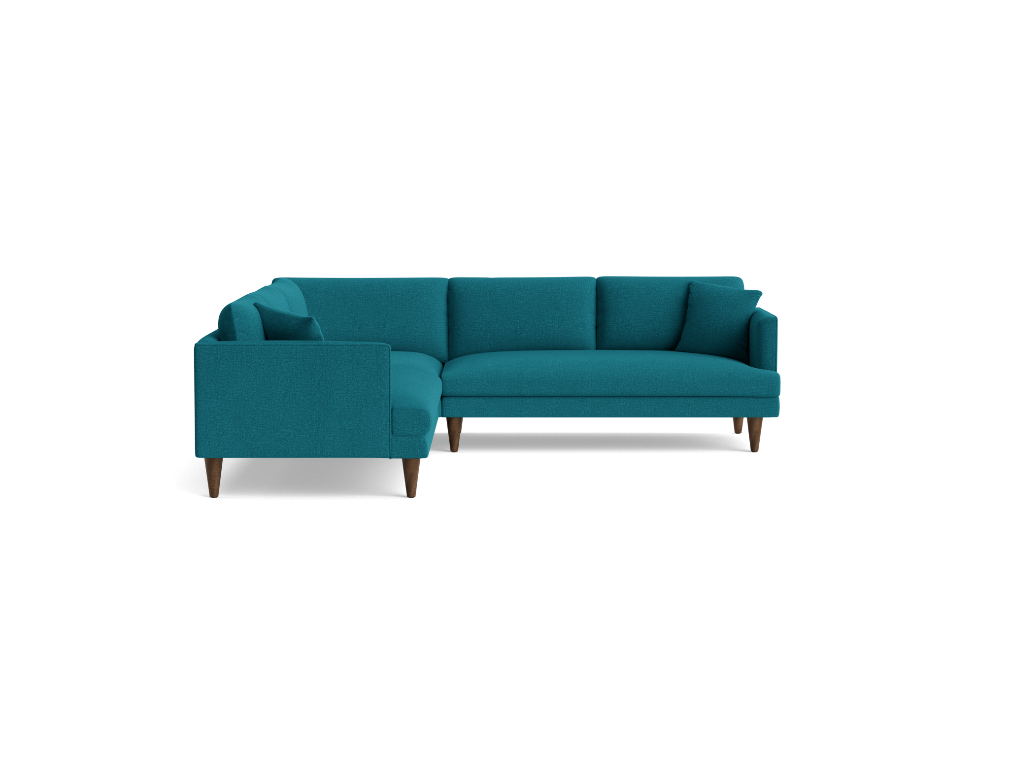 lewis corner sectional %283 piece%29 key largo zenith teal