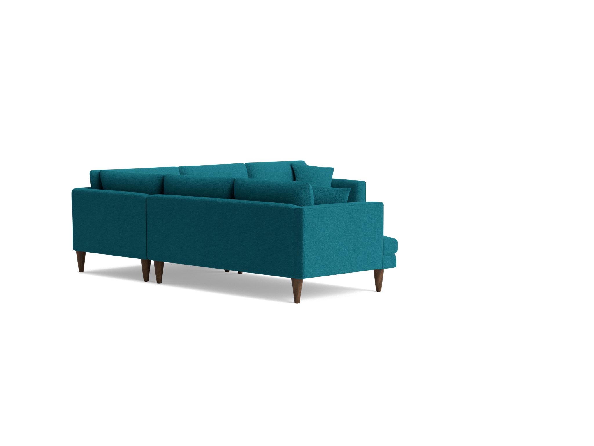 lewis corner sectional %283 piece%29 key largo zenith teal