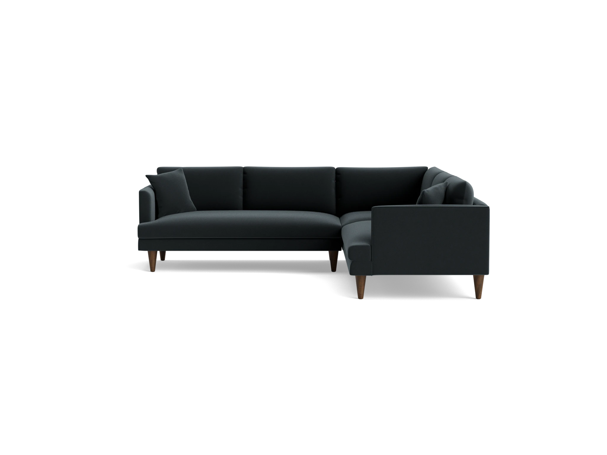 lewis corner sectional %283 piece%29 royale gunmetal