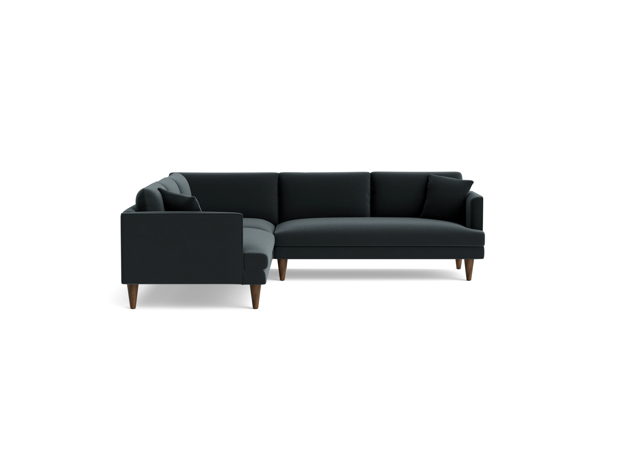 lewis corner sectional %283 piece%29 royale gunmetal