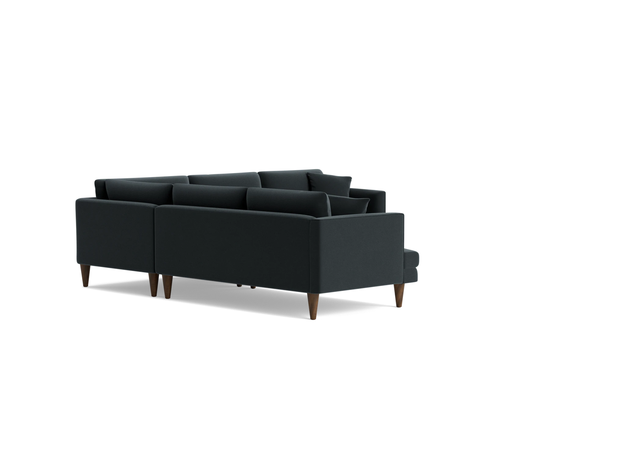lewis corner sectional %283 piece%29 royale gunmetal