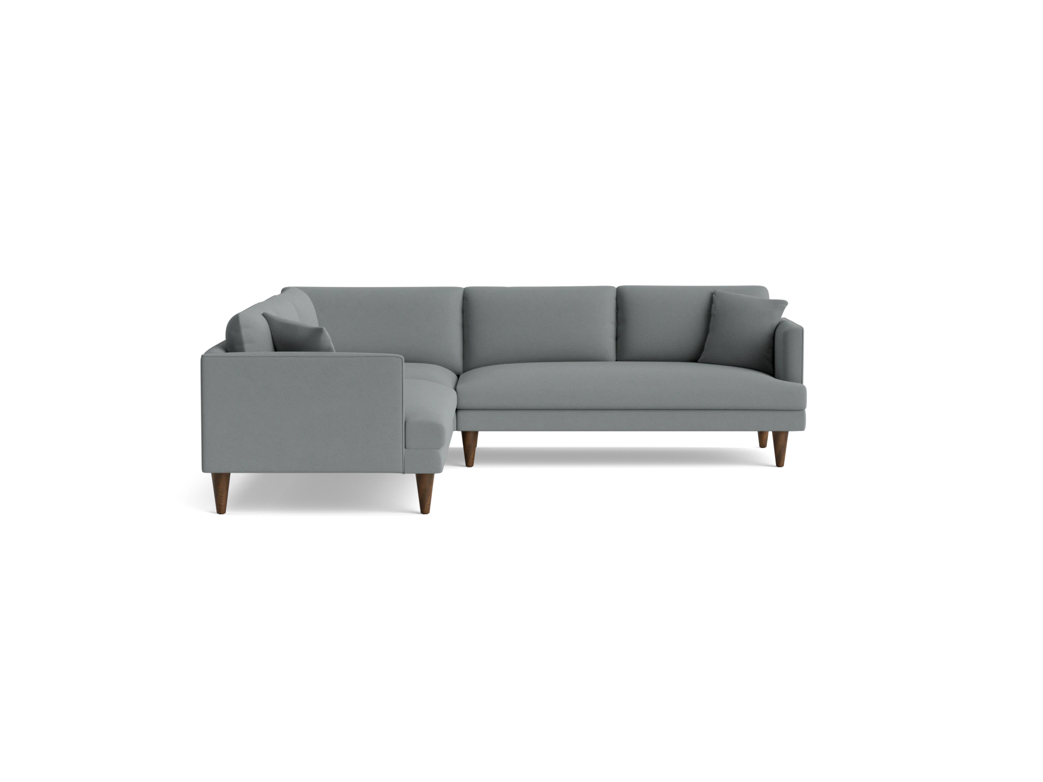lewis corner sectional %283 piece%29 royale ash