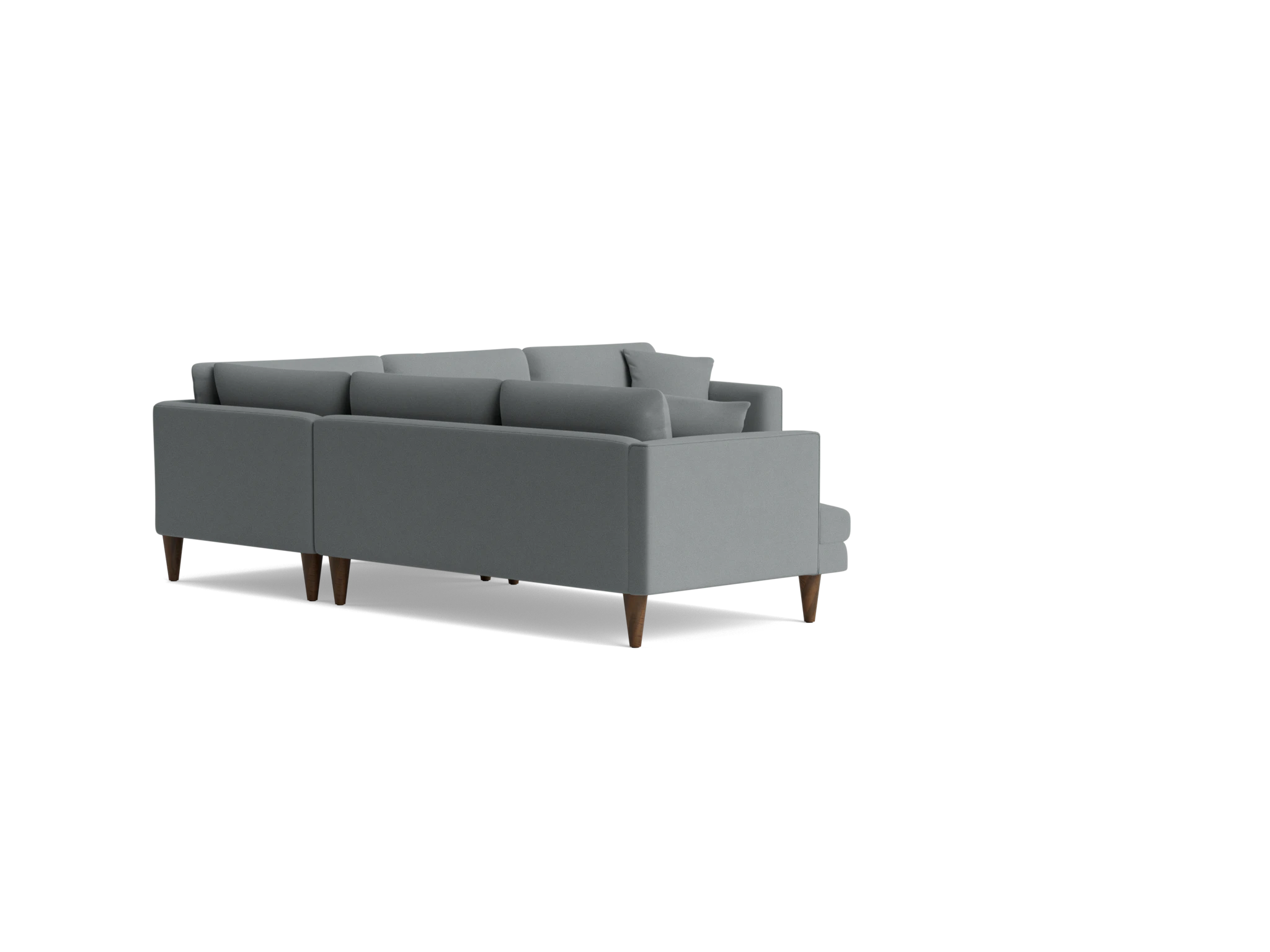 lewis corner sectional %283 piece%29 royale ash