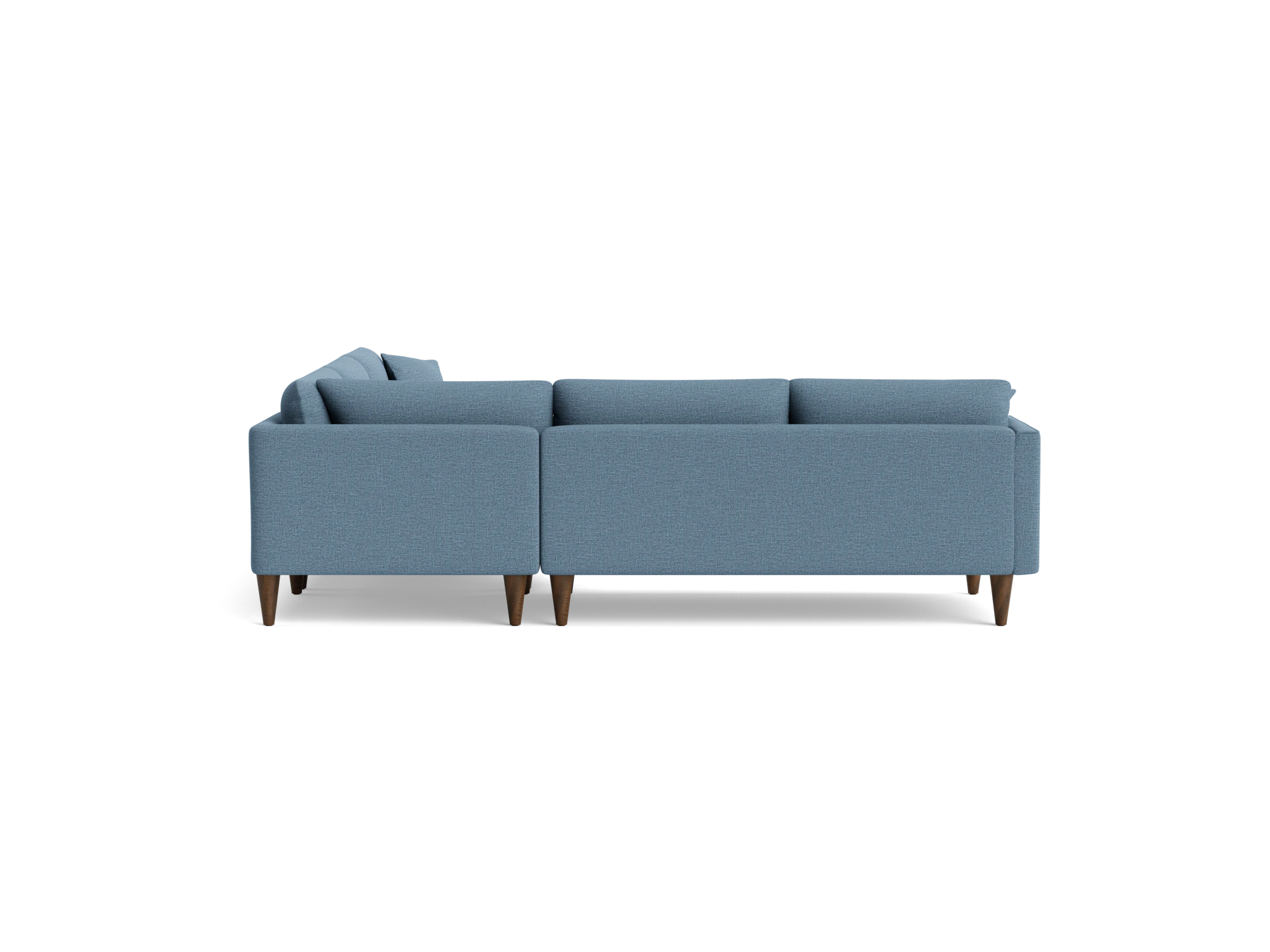 lewis corner sectional %283 piece%29 milo french blue