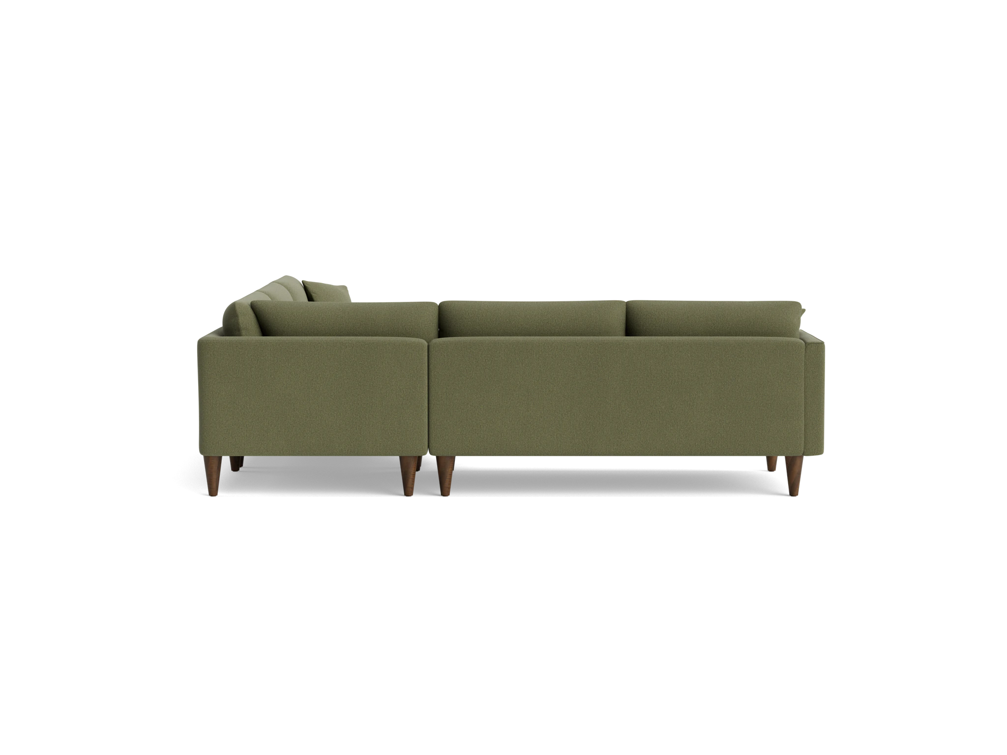 lewis corner sectional %283 piece%29 faithful olive