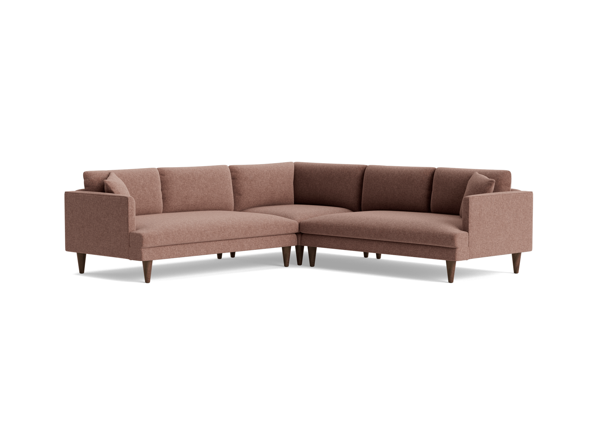 lewis corner sectional %283 piece%29 kenley mauve