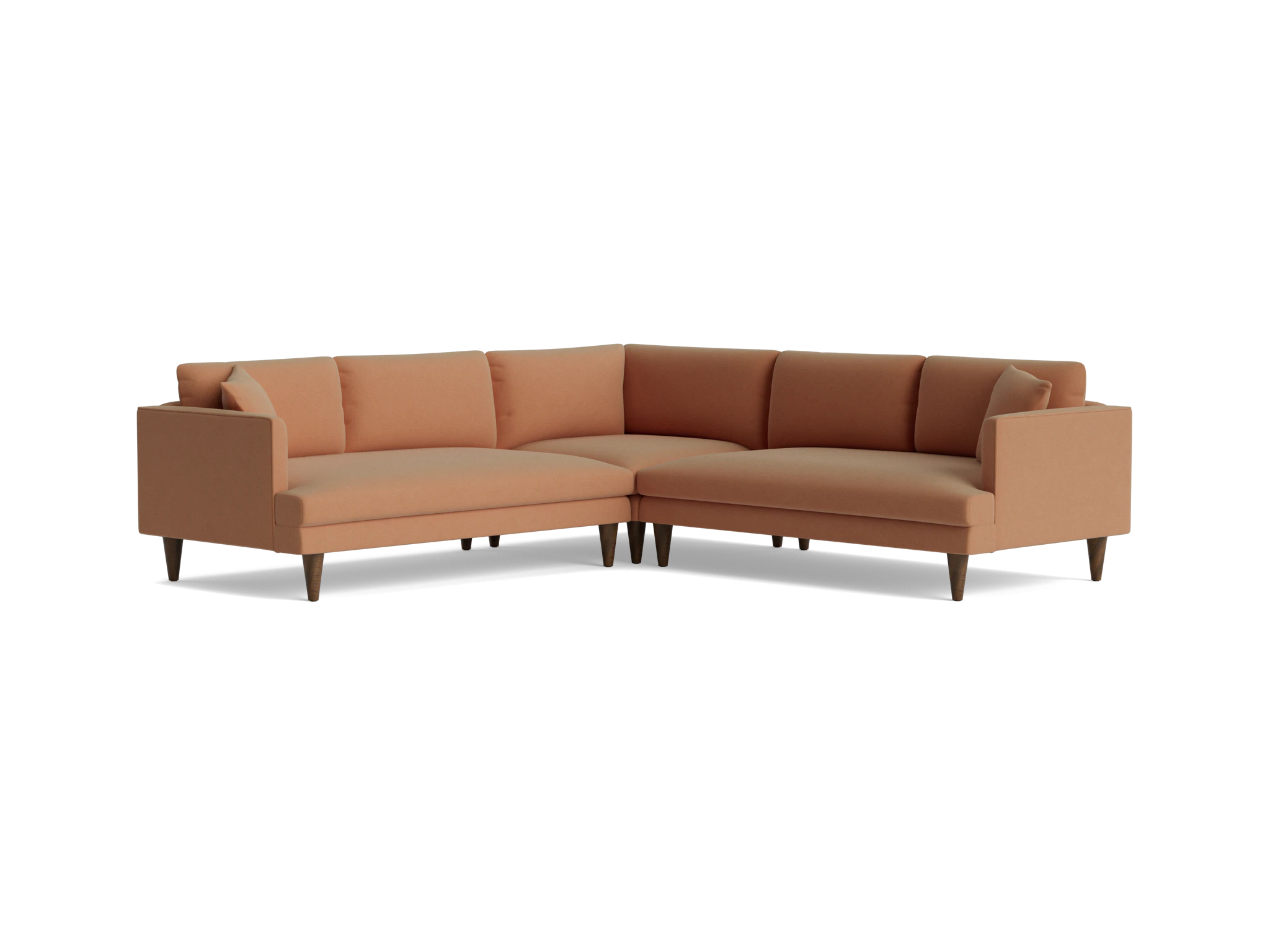 lewis corner sectional %283 piece%29 royale pantone mocha mousse
