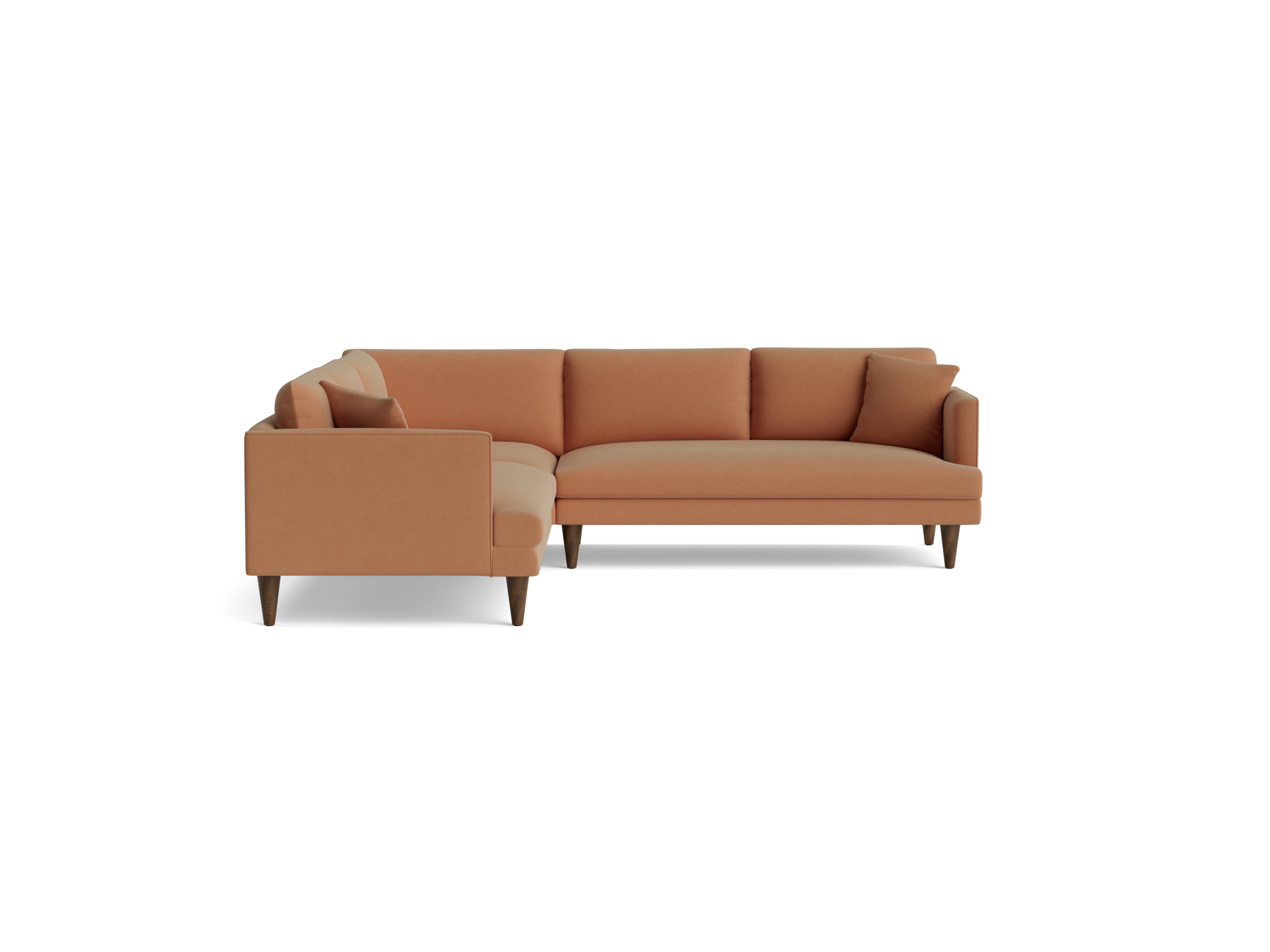 lewis corner sectional %283 piece%29 royale pantone mocha mousse