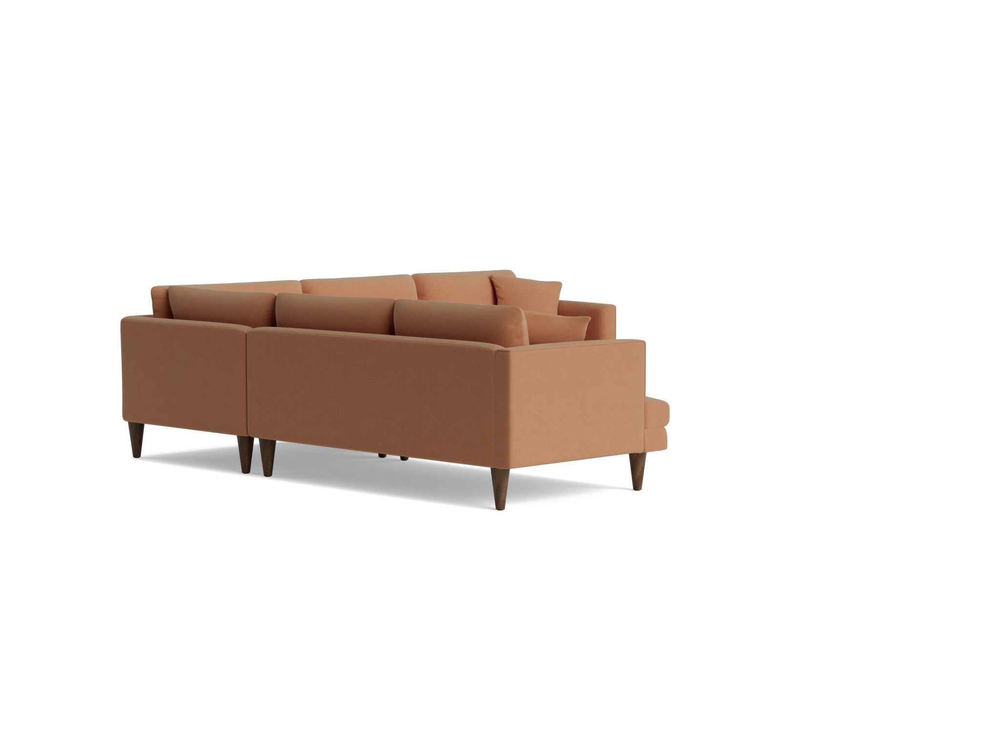 lewis corner sectional %283 piece%29 royale pantone mocha mousse