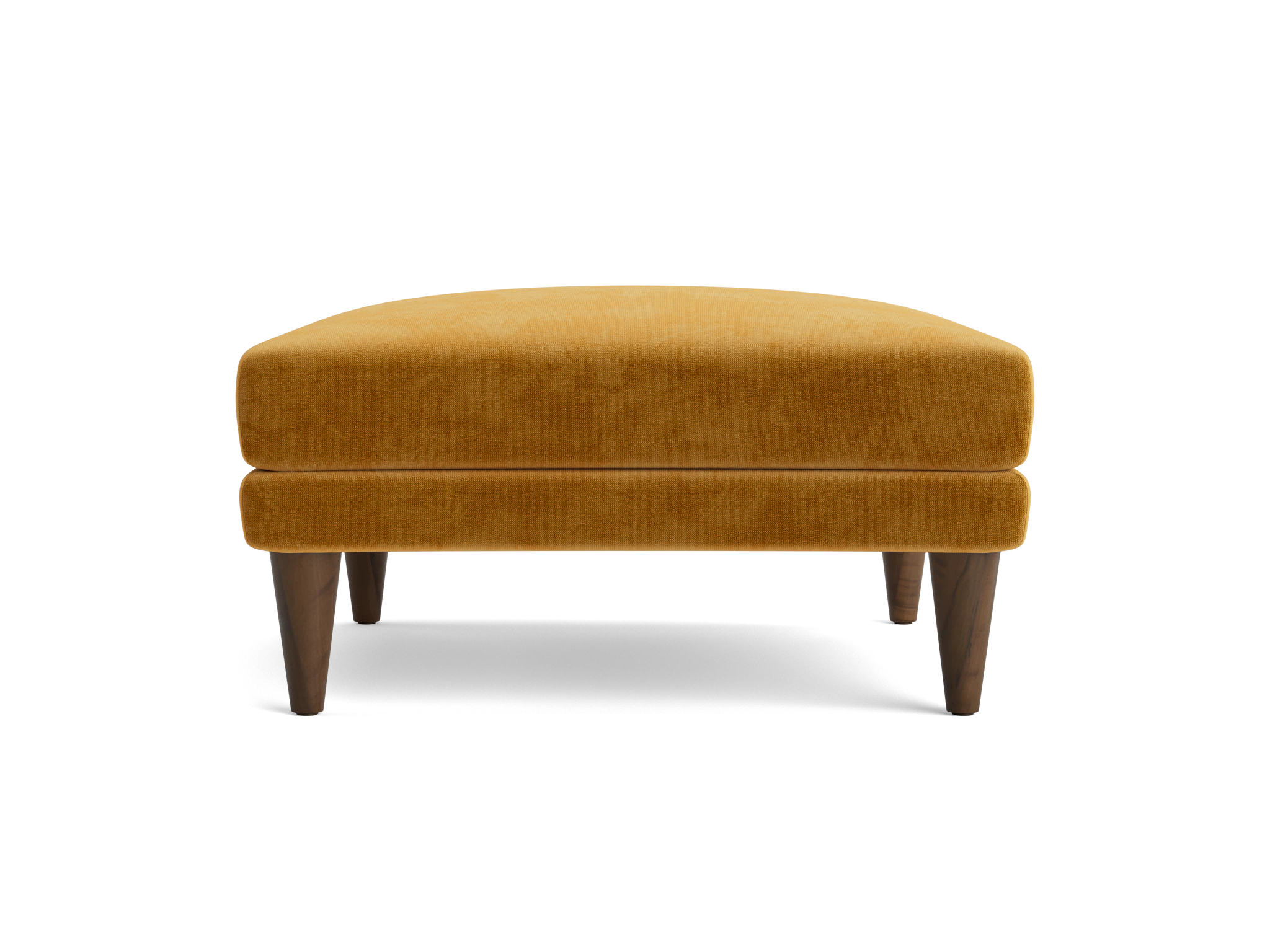 lewis ottoman harper amber gold
