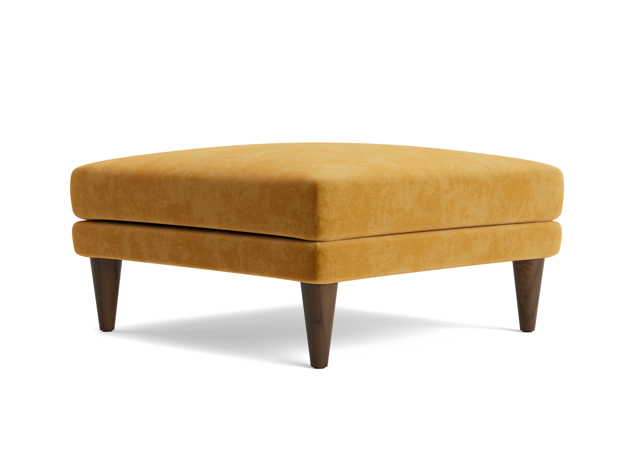 lewis ottoman harper amber gold