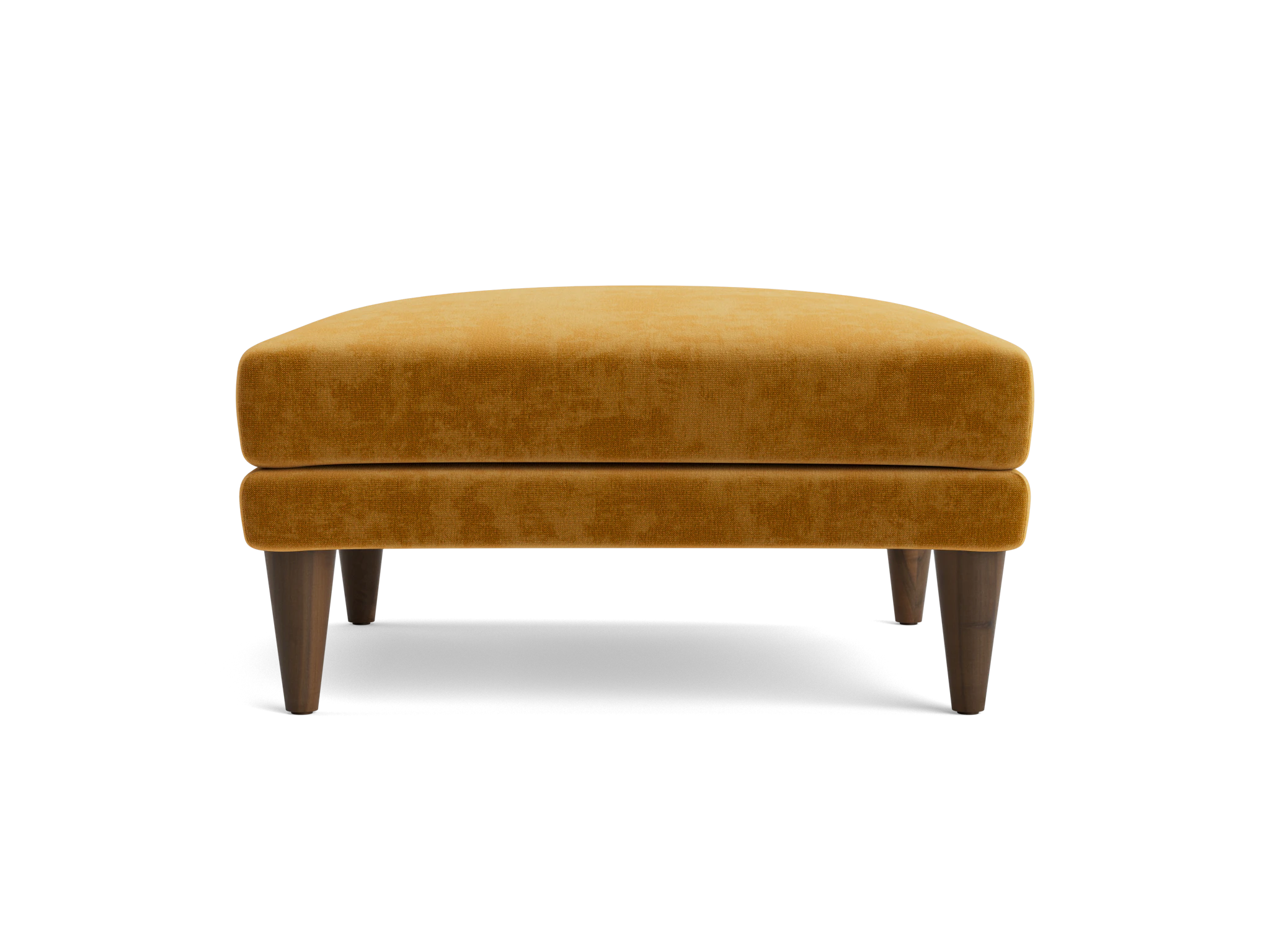 lewis ottoman harper amber gold