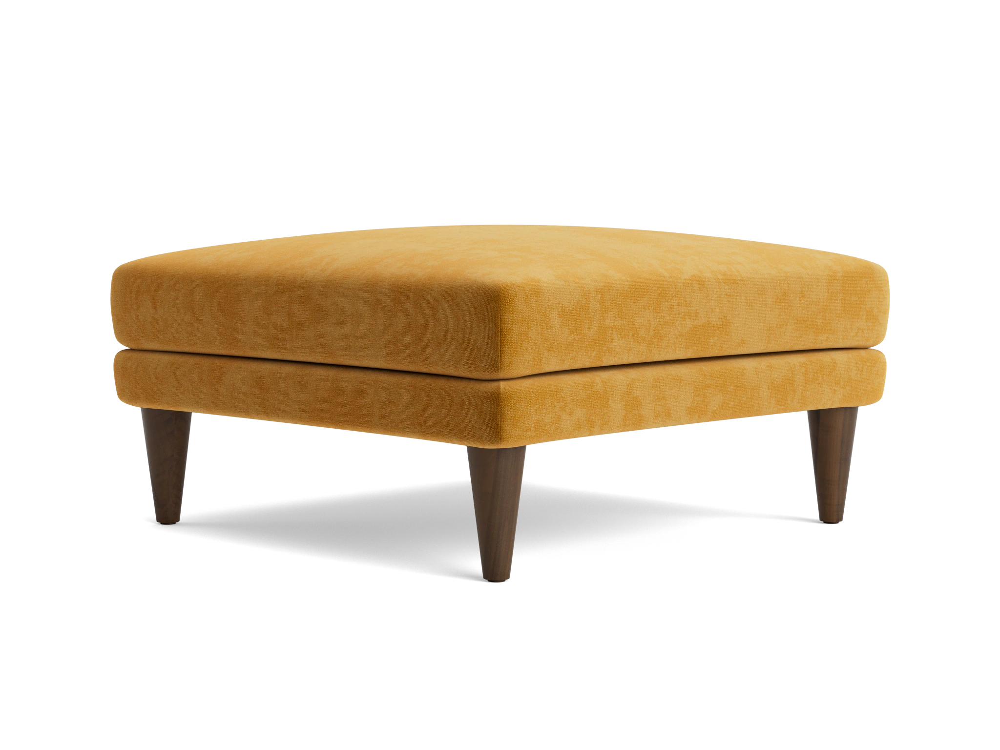 lewis ottoman harper amber gold