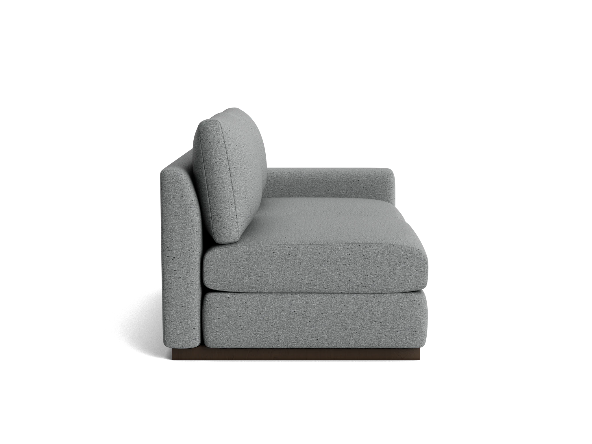 holt single arm loveseat essence ash