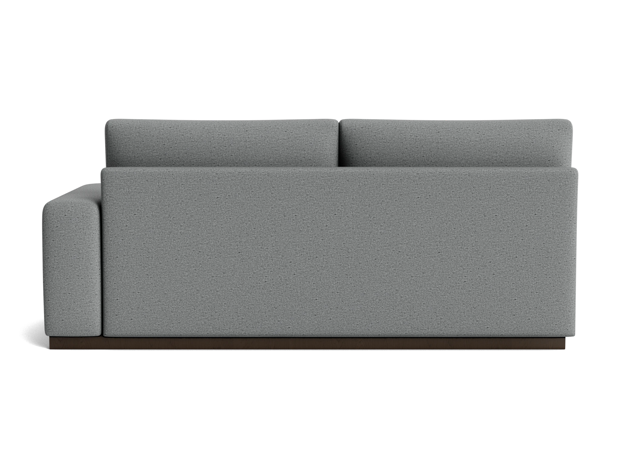 holt single arm loveseat essence ash
