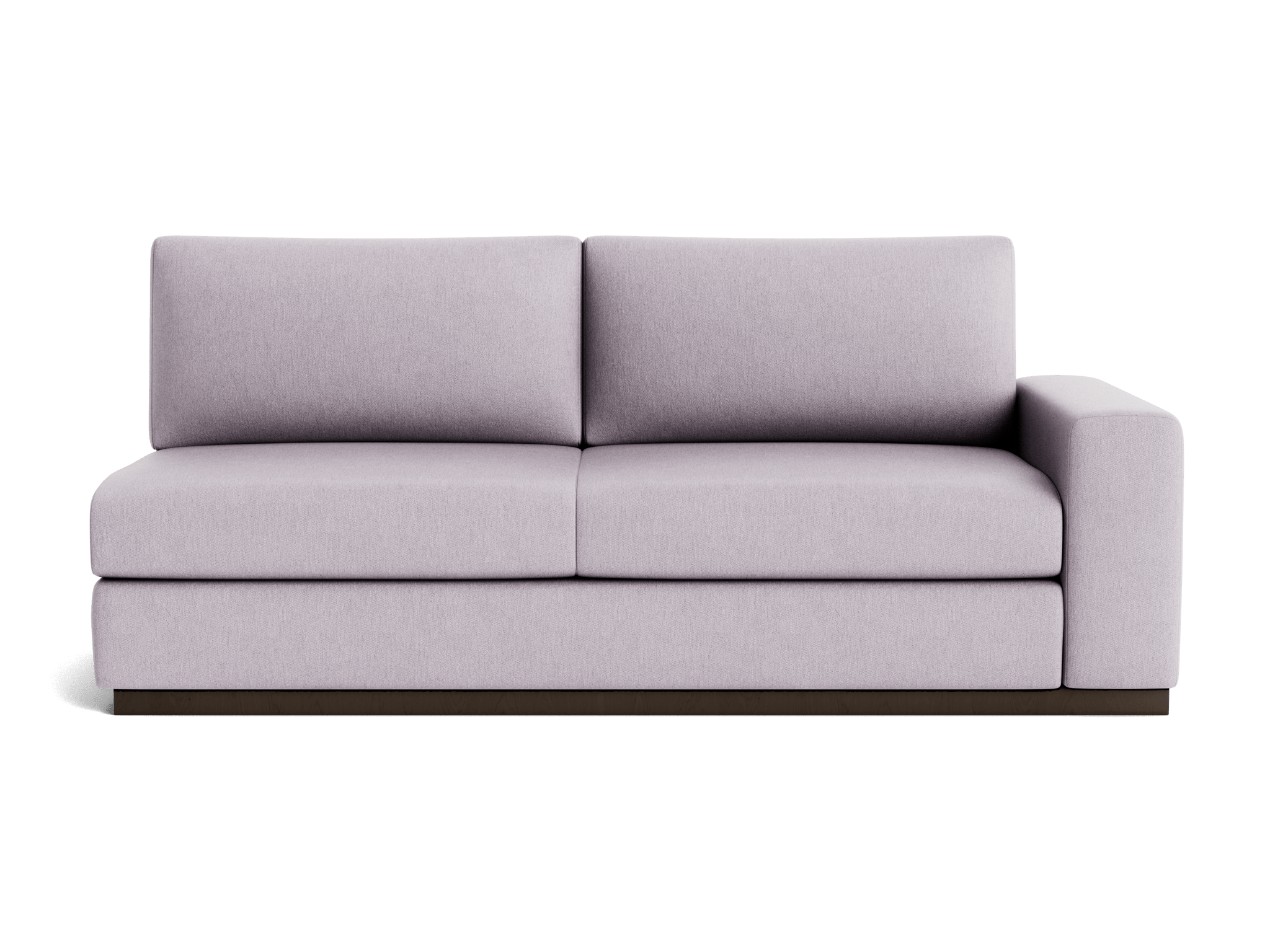 holt single arm loveseat sunbrella premier wisteria