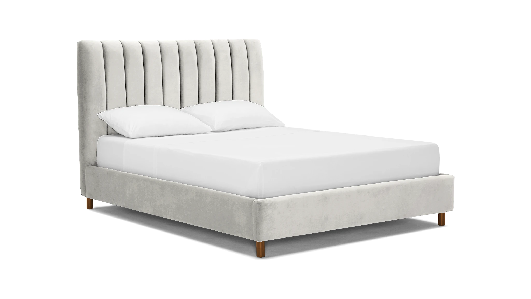 lotta bed sunbrella loft white