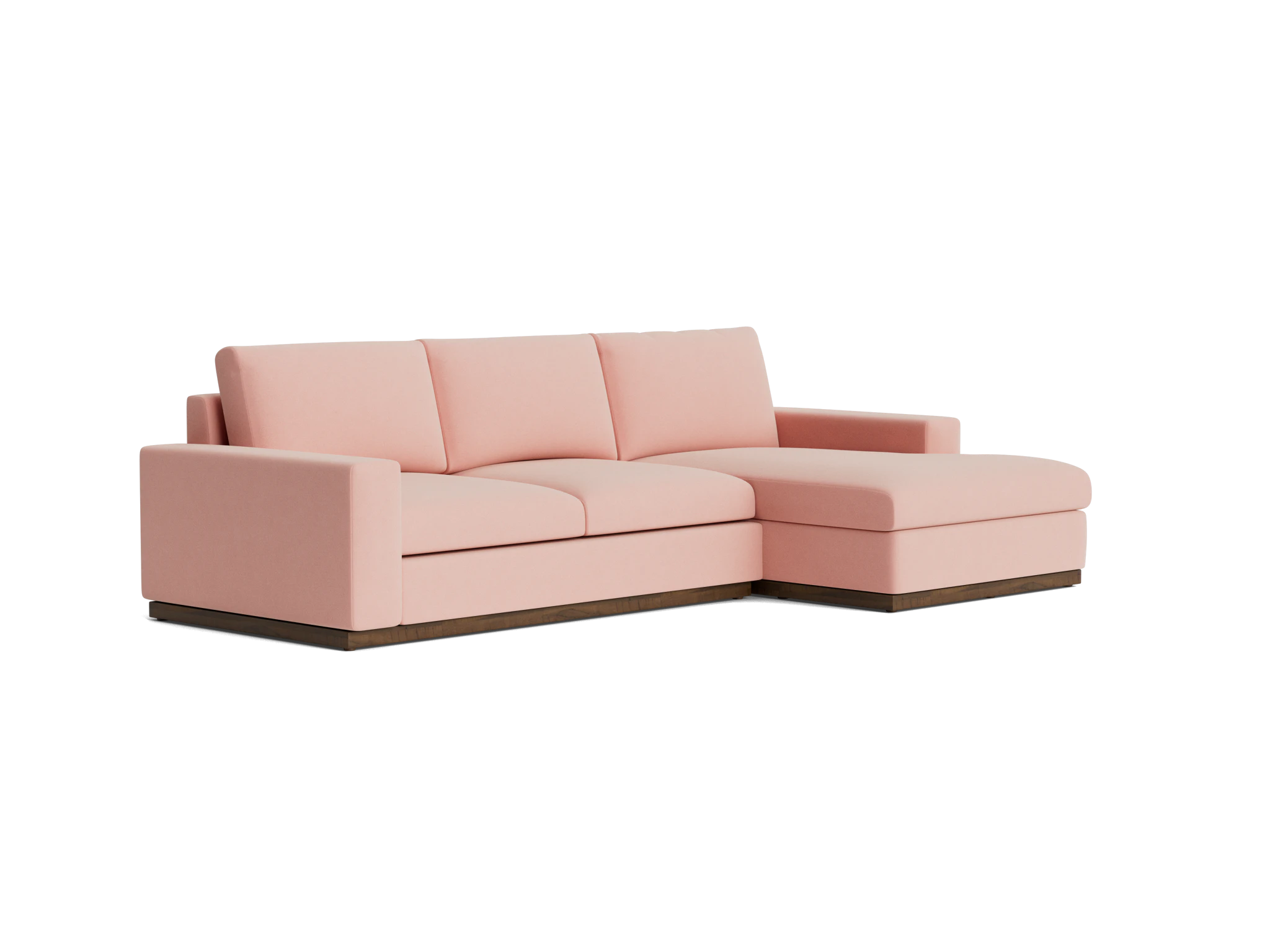 holt sectional royale blush