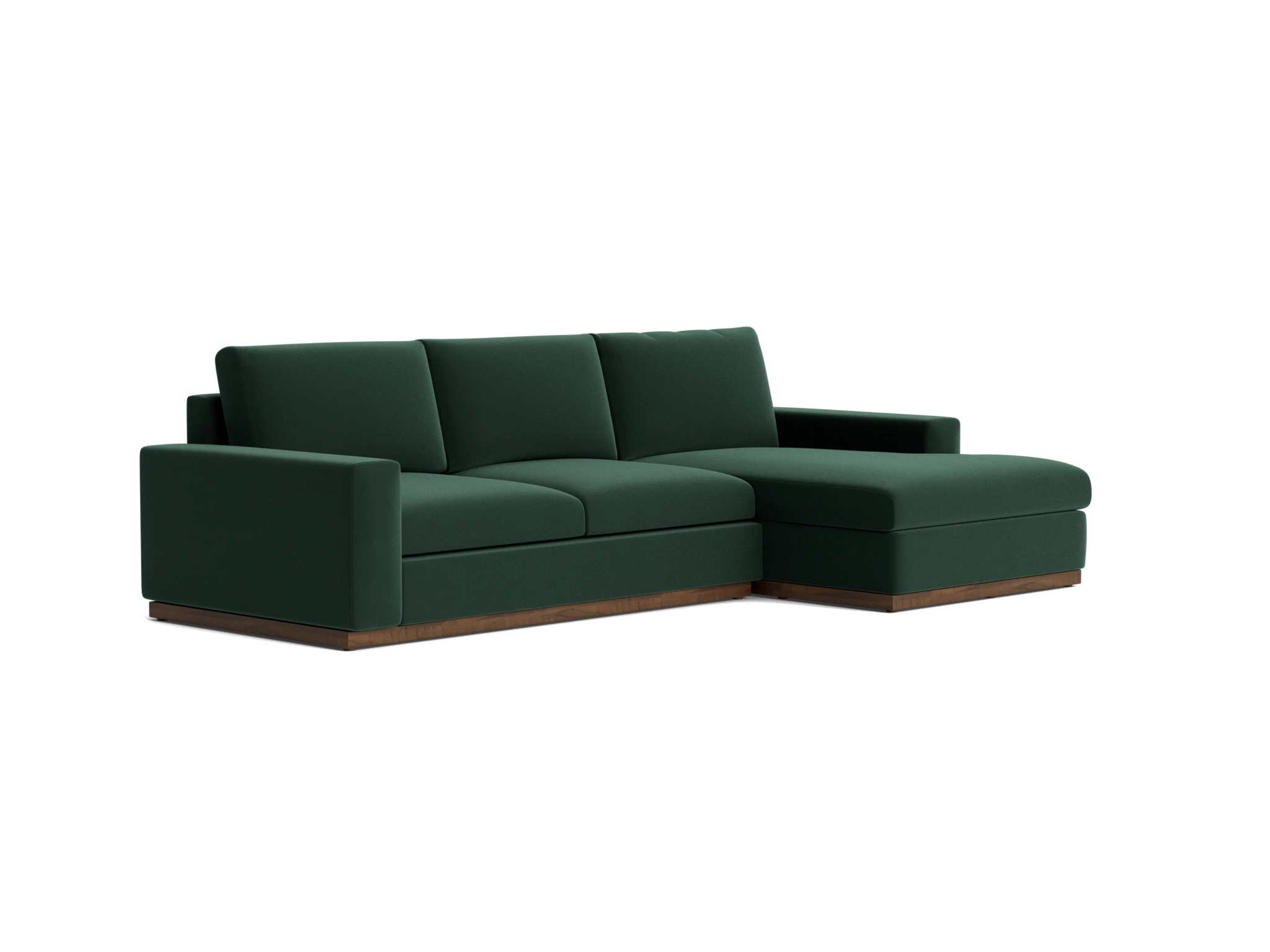 holt sectional royale evergreen