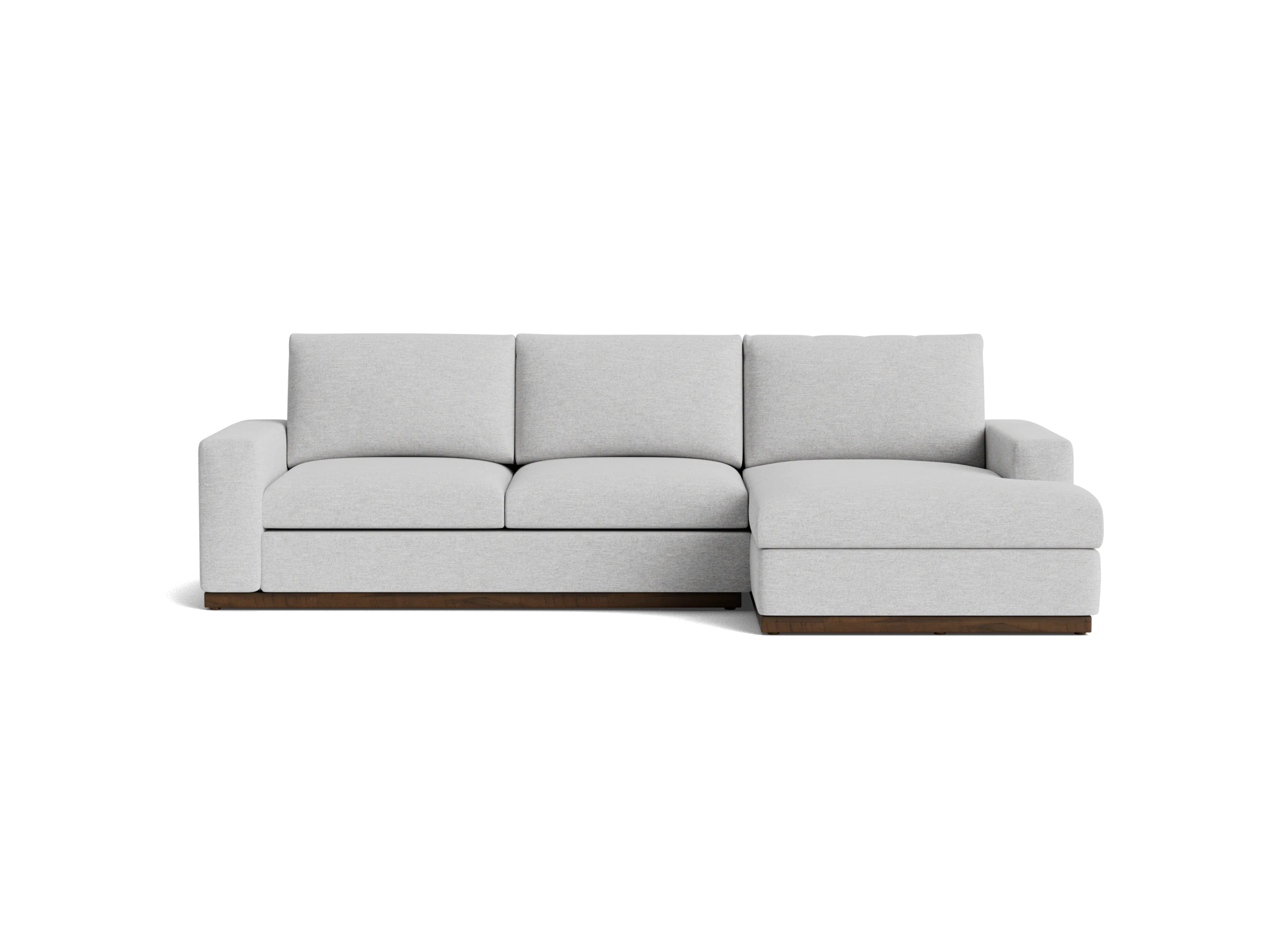 holt sectional milo dove