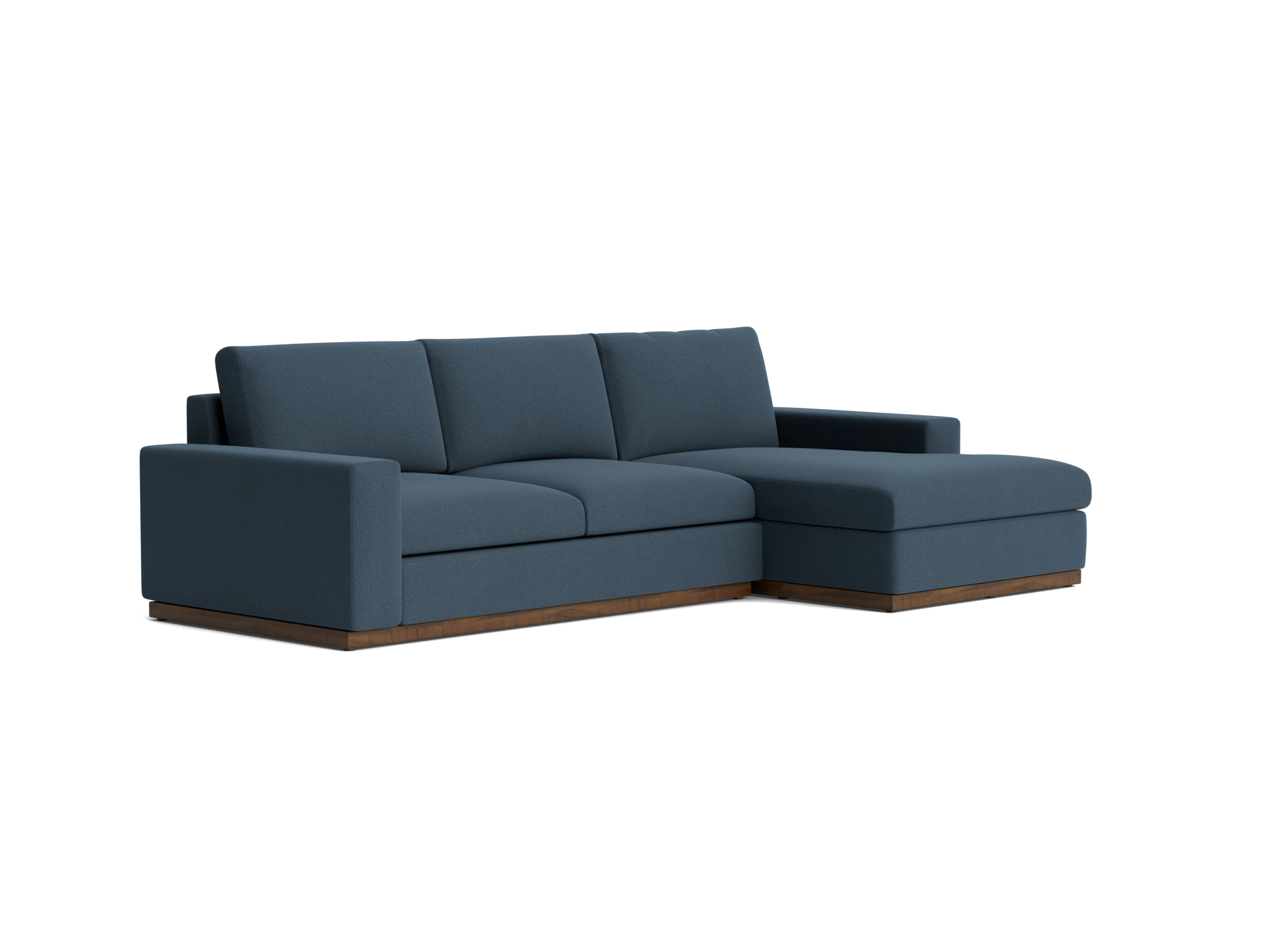 holt sectional faithful indigo