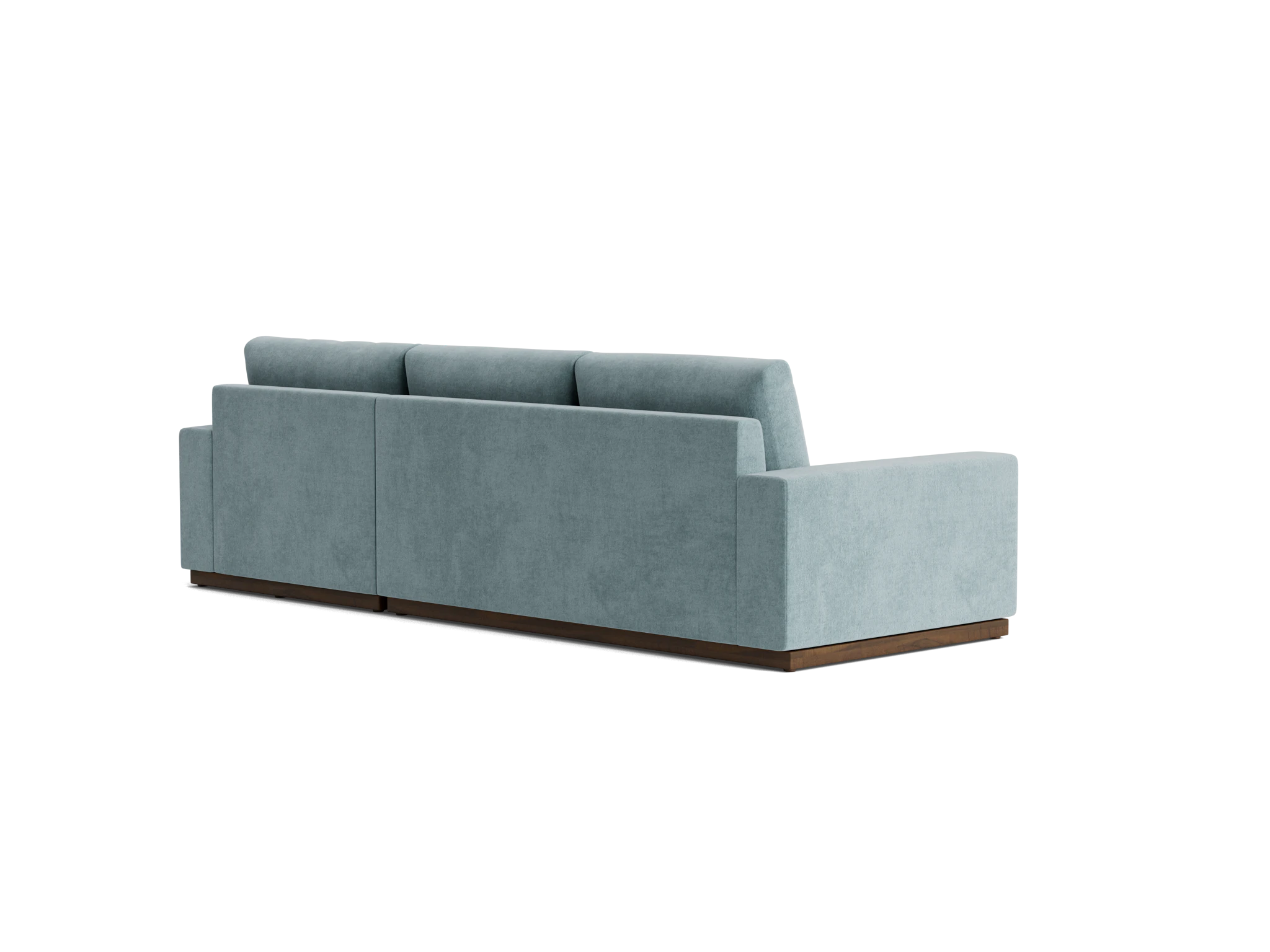 holt sectional plush mist