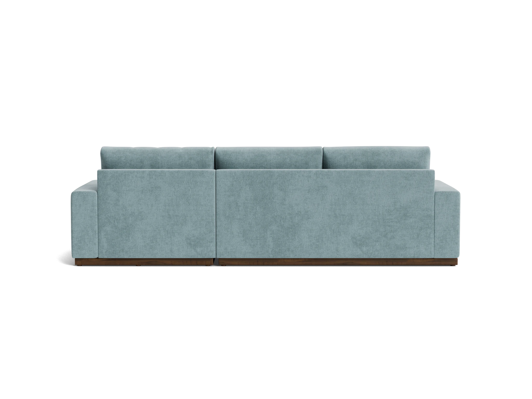 holt sectional plush mist