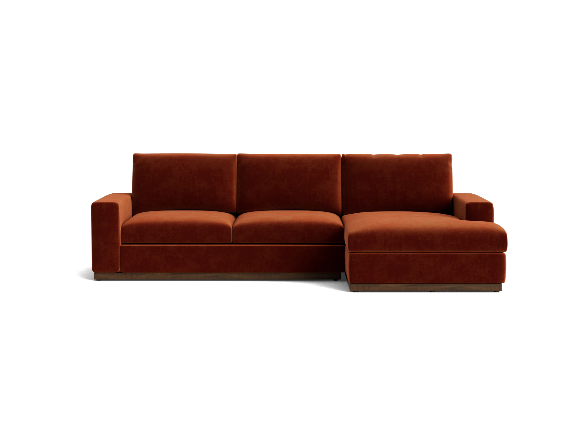 holt sectional harper cinnamon