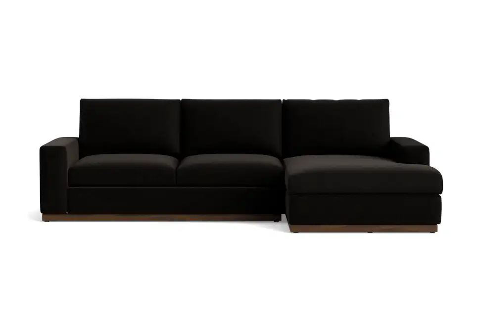 holt sectional milo onyx