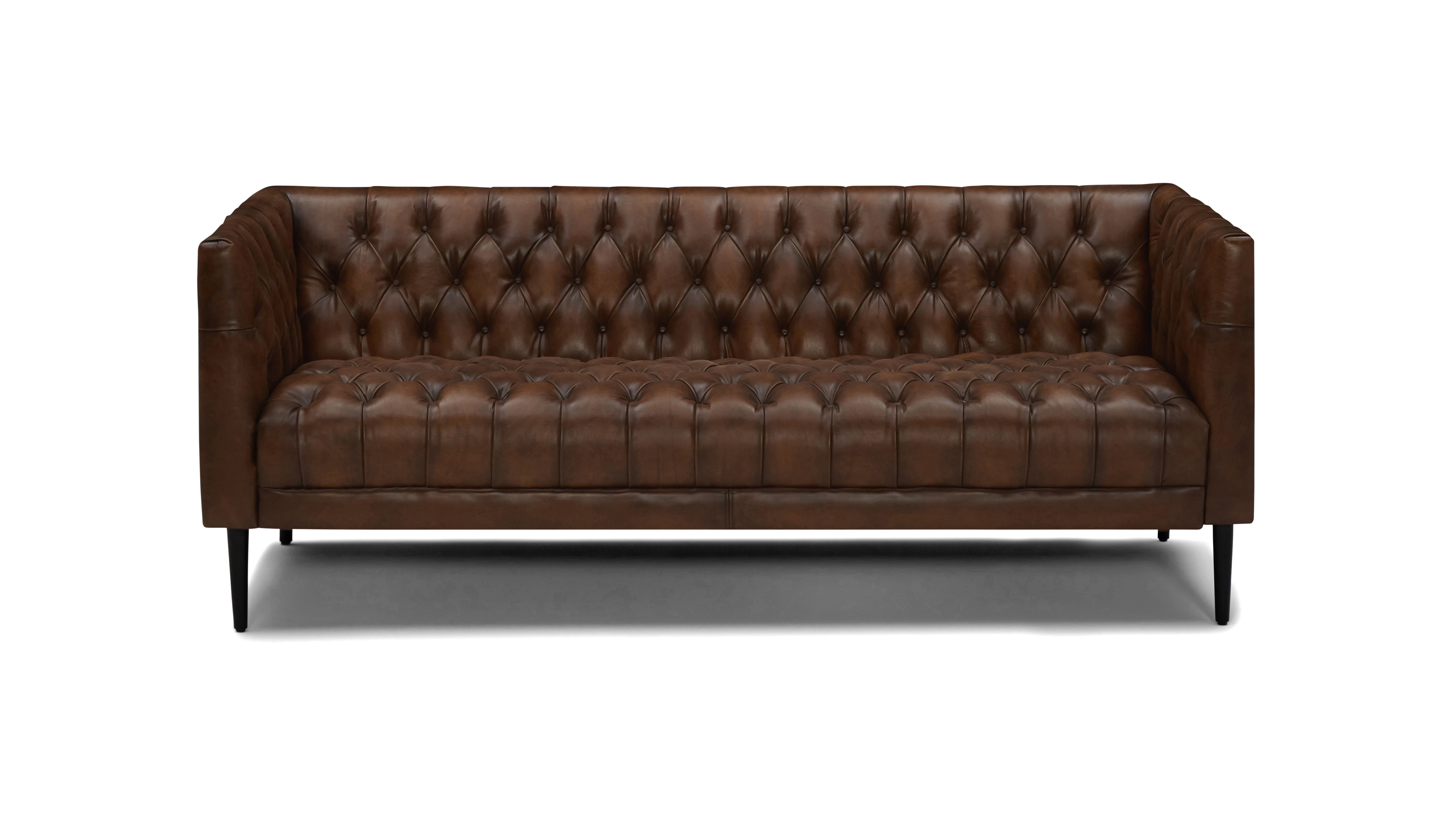 Vaughn 76" Leather Sofa