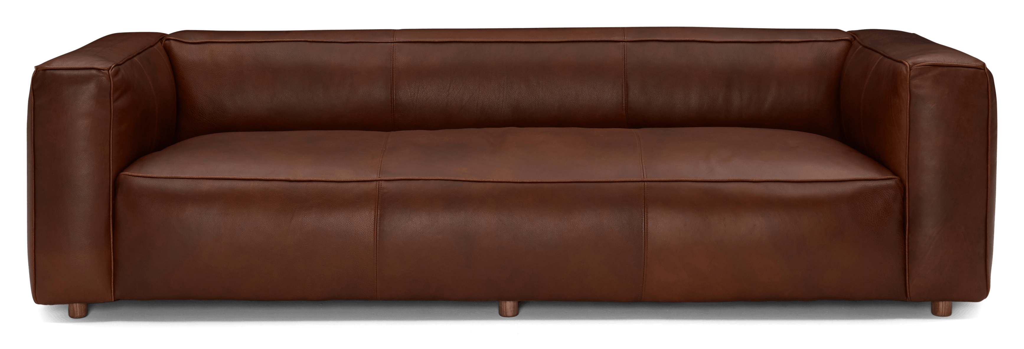 jaxon leather sofa reynoso chocolate