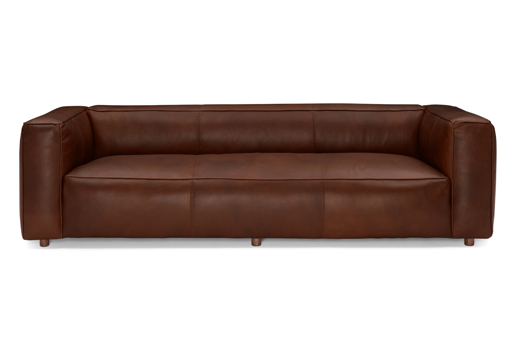 jaxon leather sofa reynoso chocolate