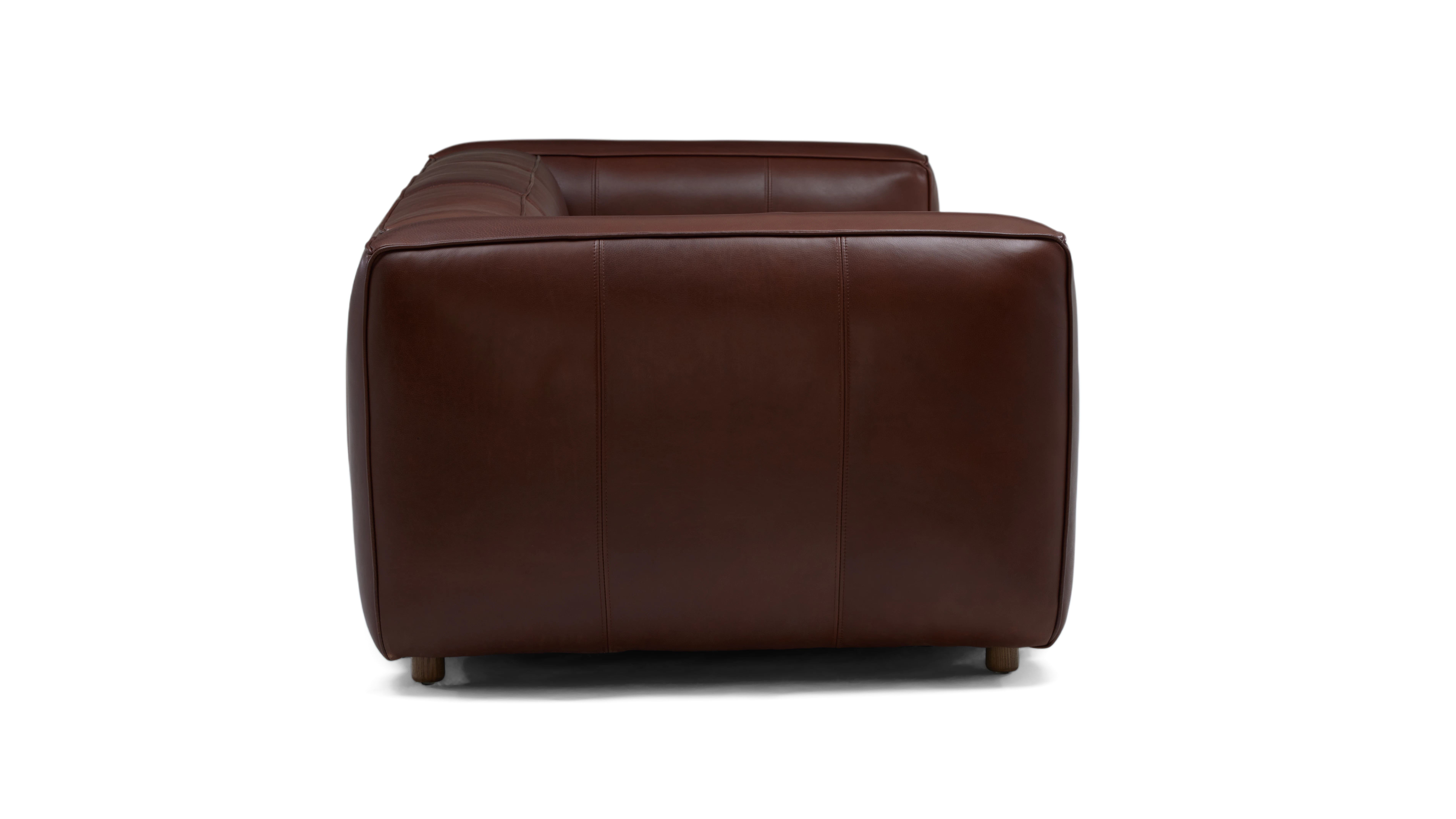 jaxon leather sofa reynoso chocolate