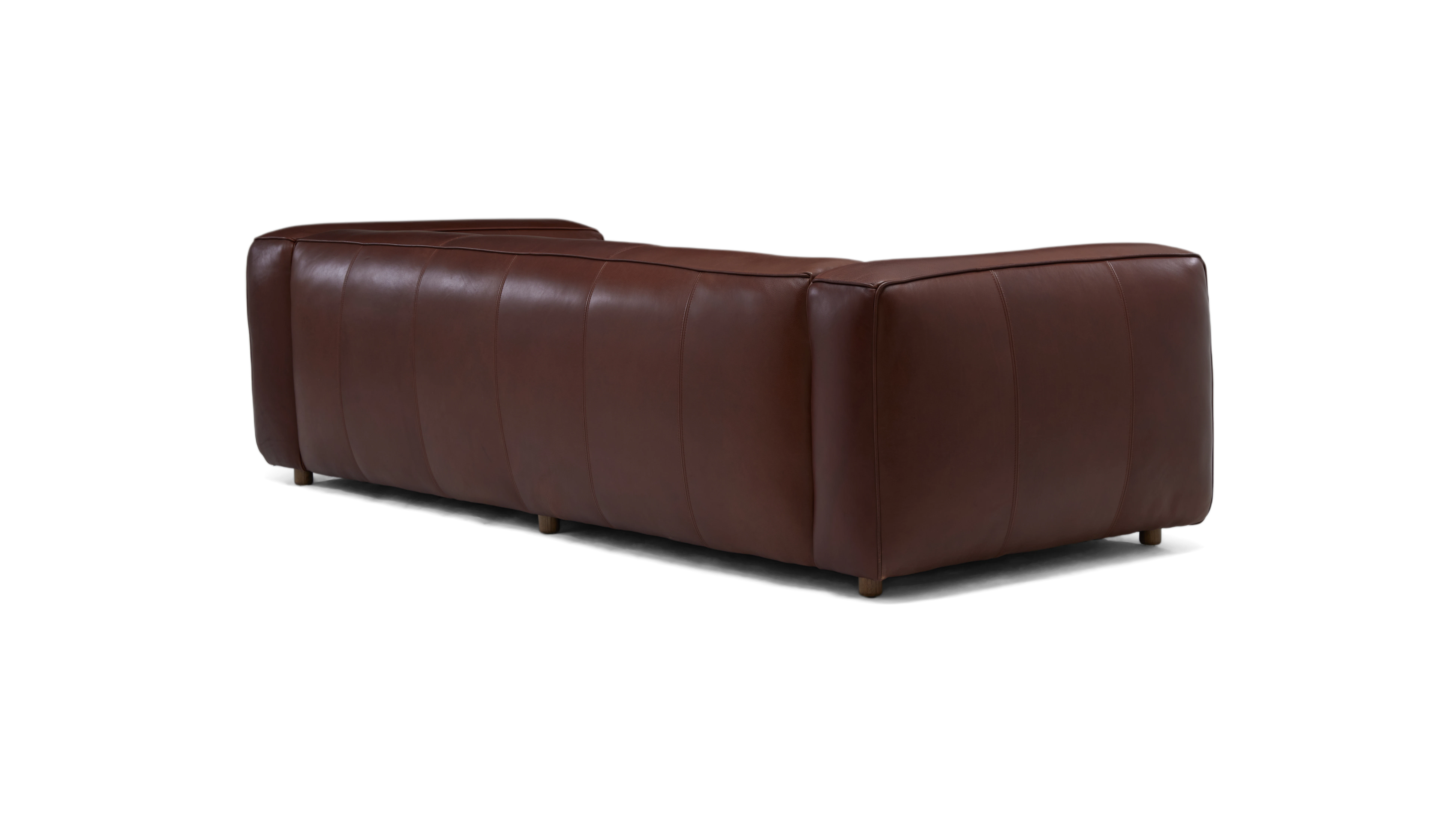 jaxon leather sofa reynoso chocolate