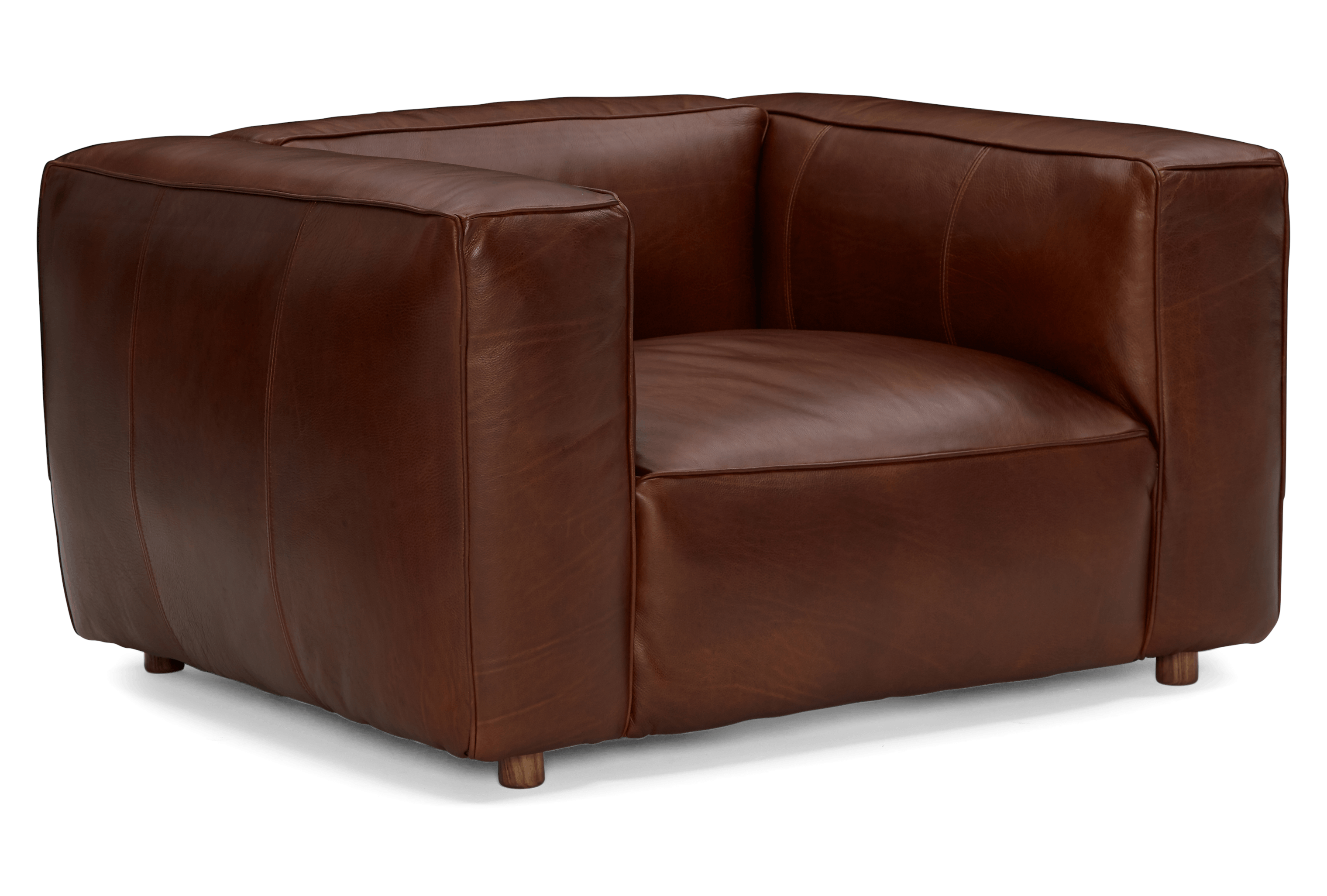 jaxon leather chair reynoso chocolate