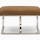 halston leather ottoman toledo camel