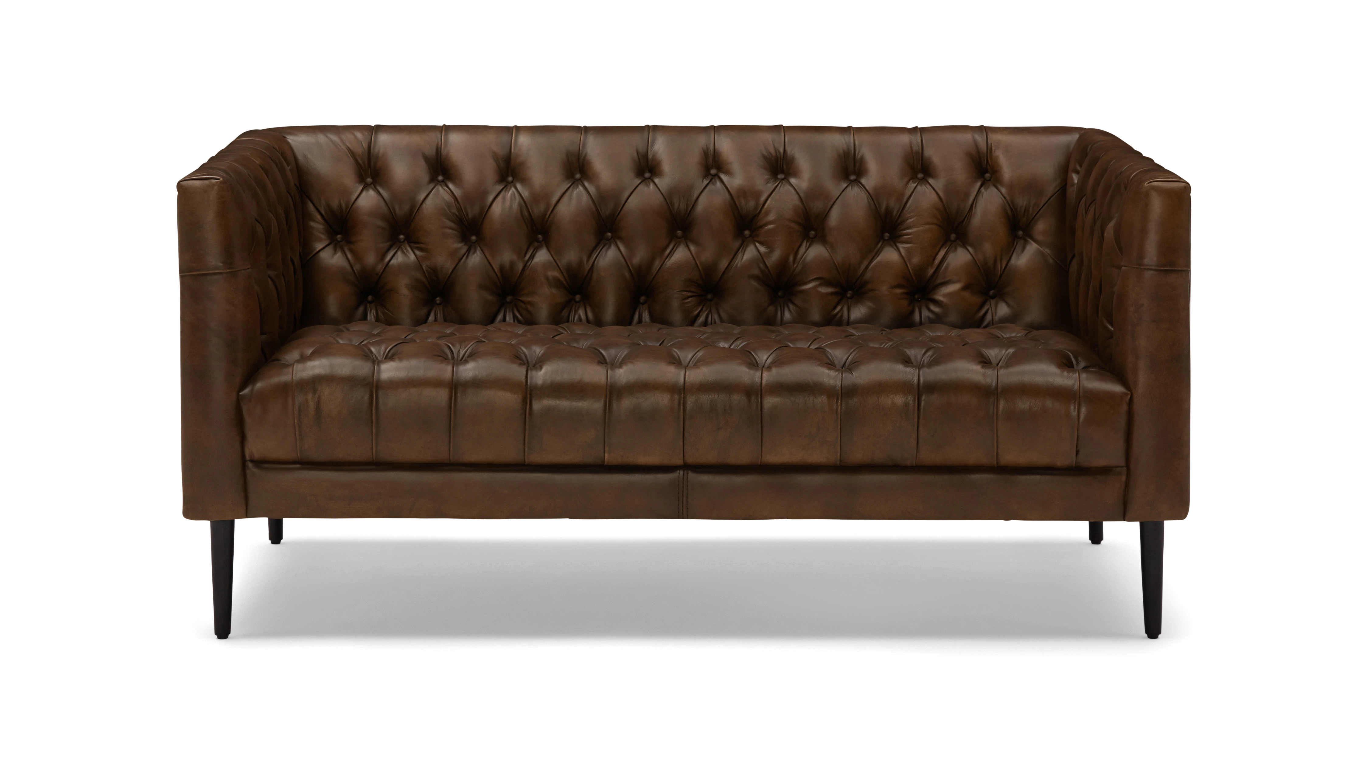 Vaughn Leather Apartment Sofa