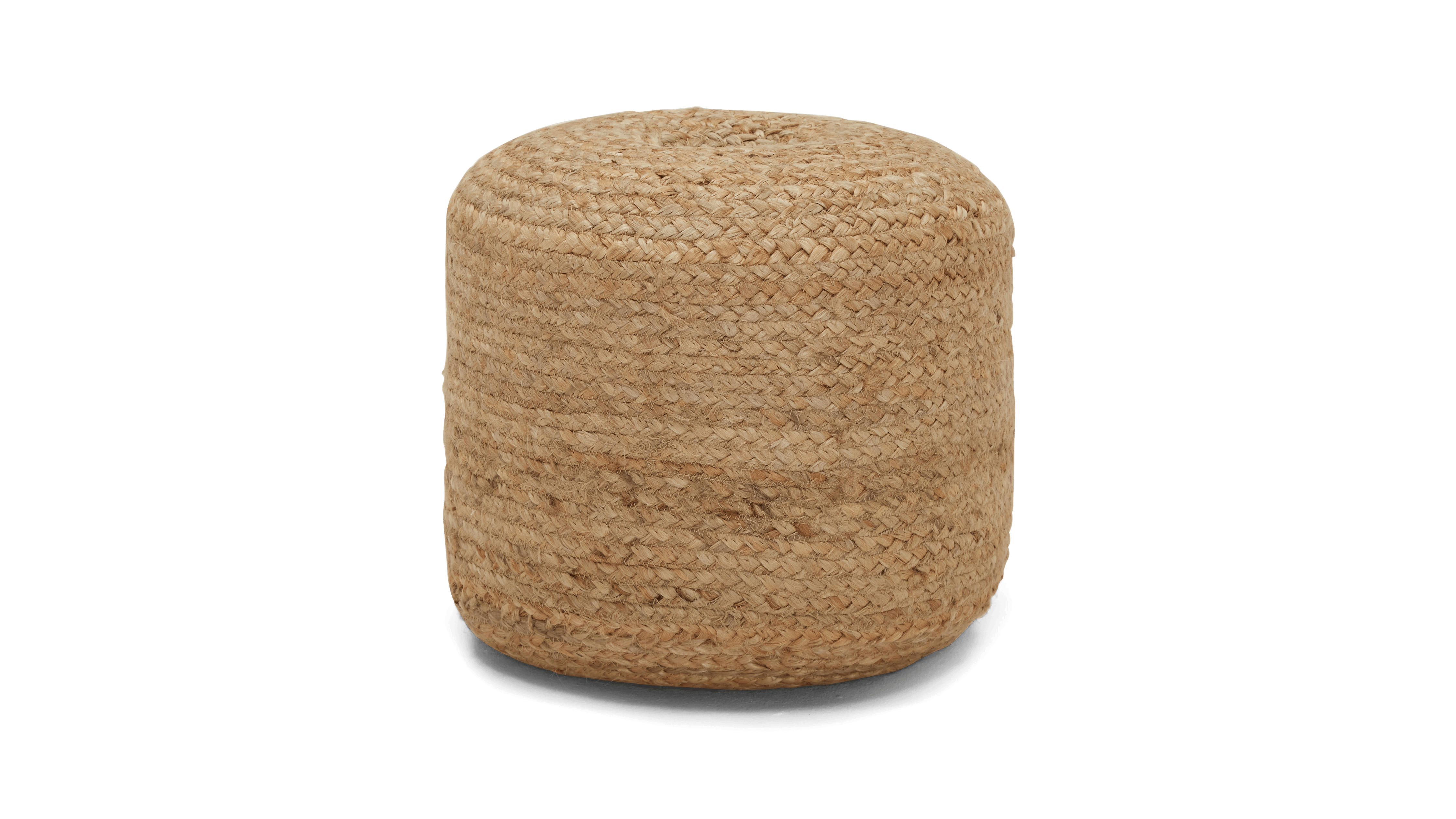 bari braided pouf